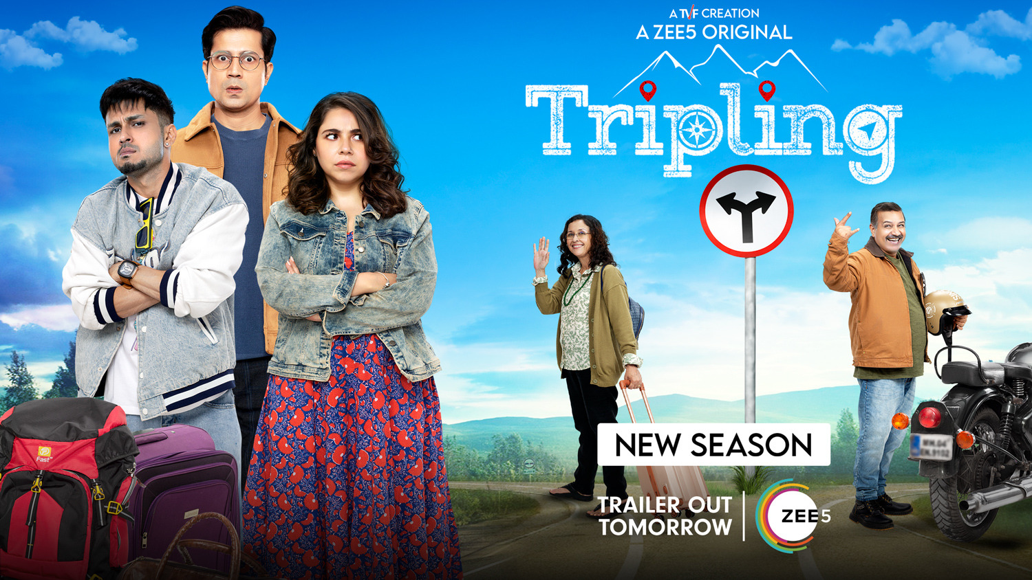 Extra Large TV Poster Image for TVF Tripling (#6 of 6)