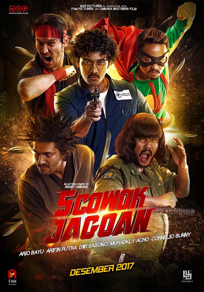 Extra Large Movie Poster Image for 5 Cowok Jagoan (#1 of 2)