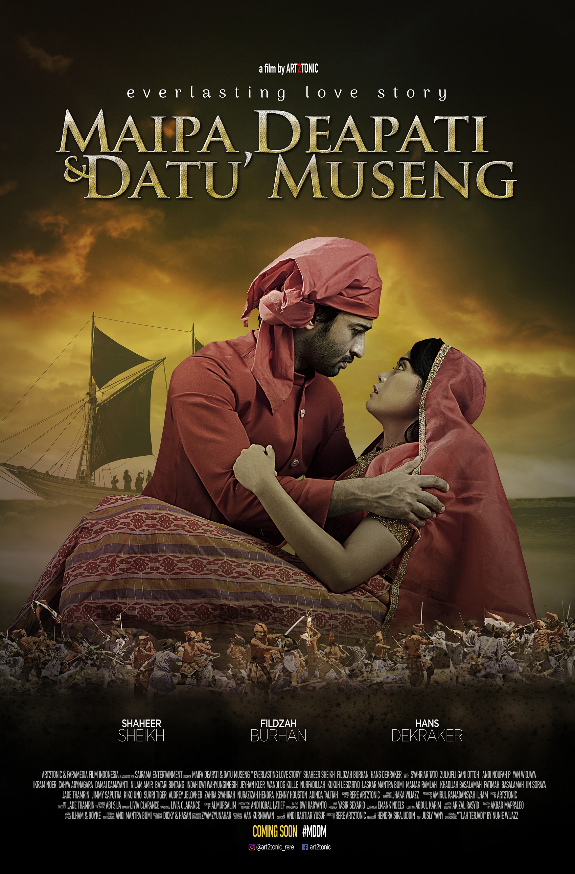 Mega Sized Movie Poster Image for Maipa Deapati & Datu' Museng (#3 of 3)