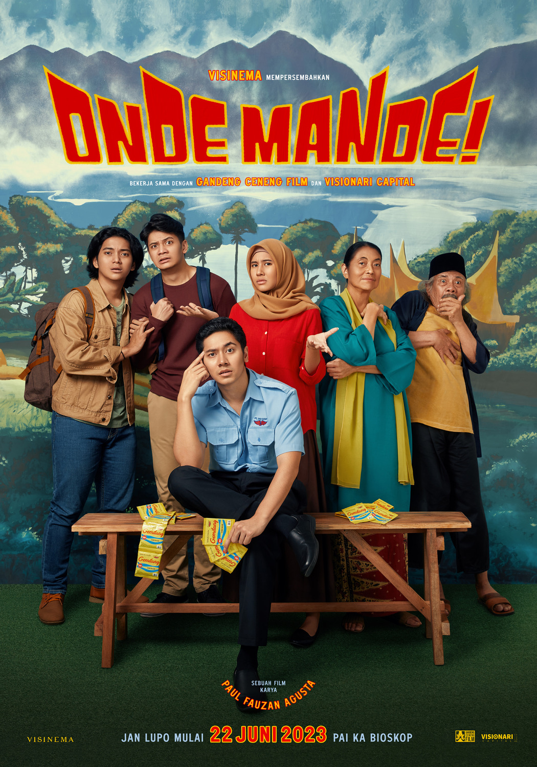 Extra Large Movie Poster Image for Onde Mande! (#1 of 8)