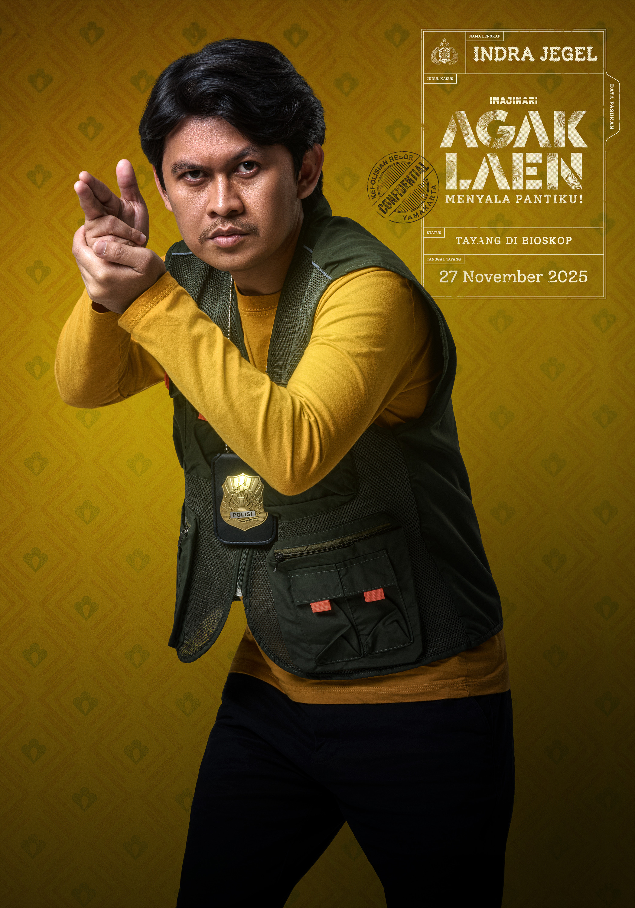 Mega Sized Movie Poster Image for Agak Laen: Menyala Pantiku! (#5 of 6)