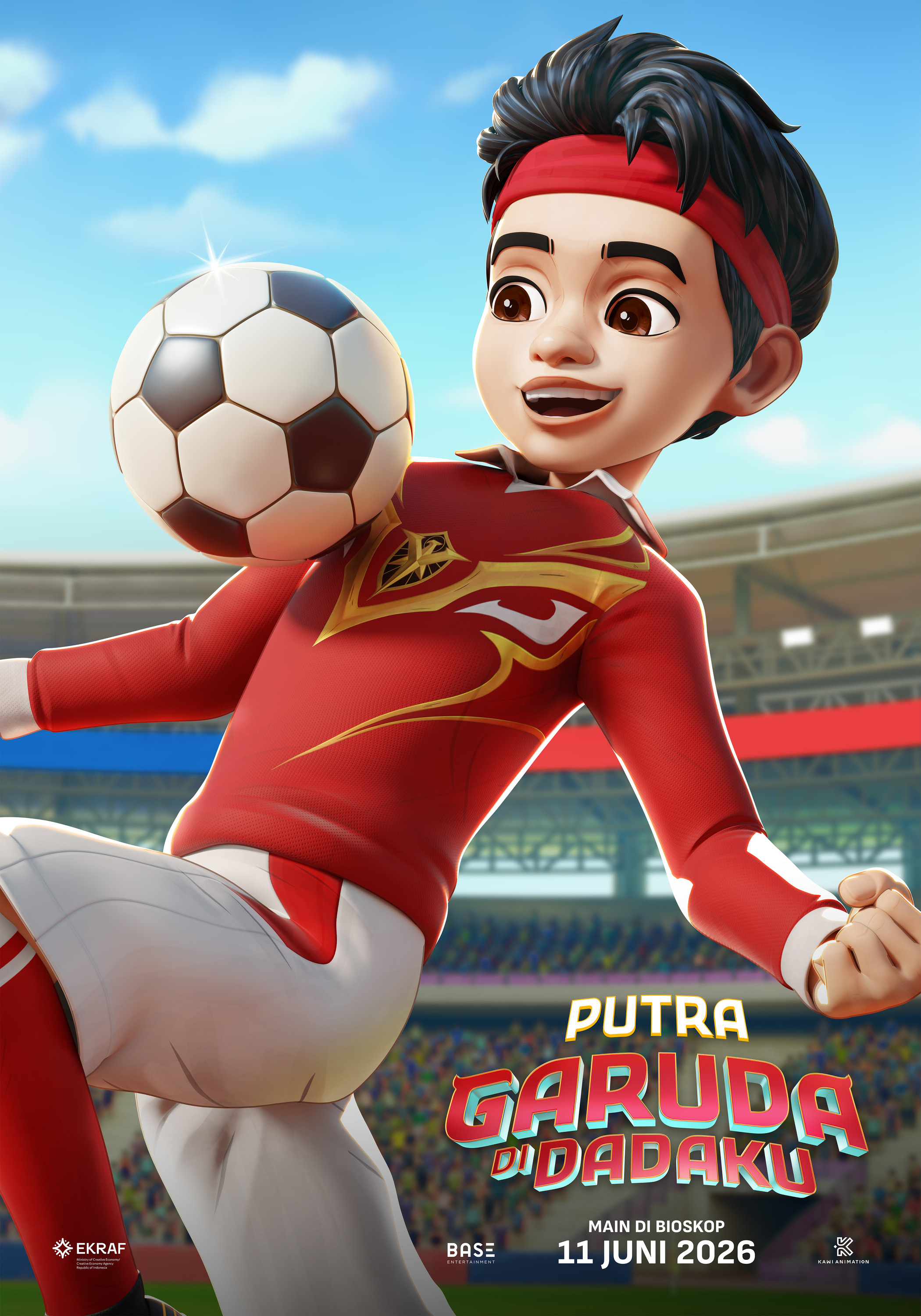 Mega Sized Movie Poster Image for Garuda di Dadaku (#3 of 9)