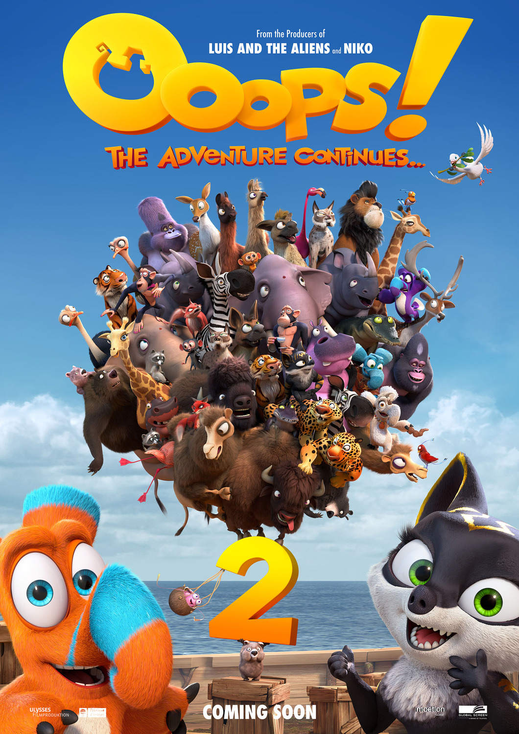 Extra Large Movie Poster Image for Ooops! The Adventure Continues (#1 of 3)