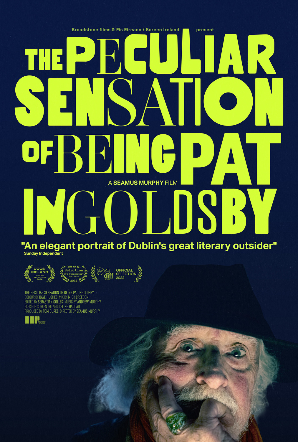 Extra Large Movie Poster Image for The Peculiar Sensation of Being Pat Ingoldsby 