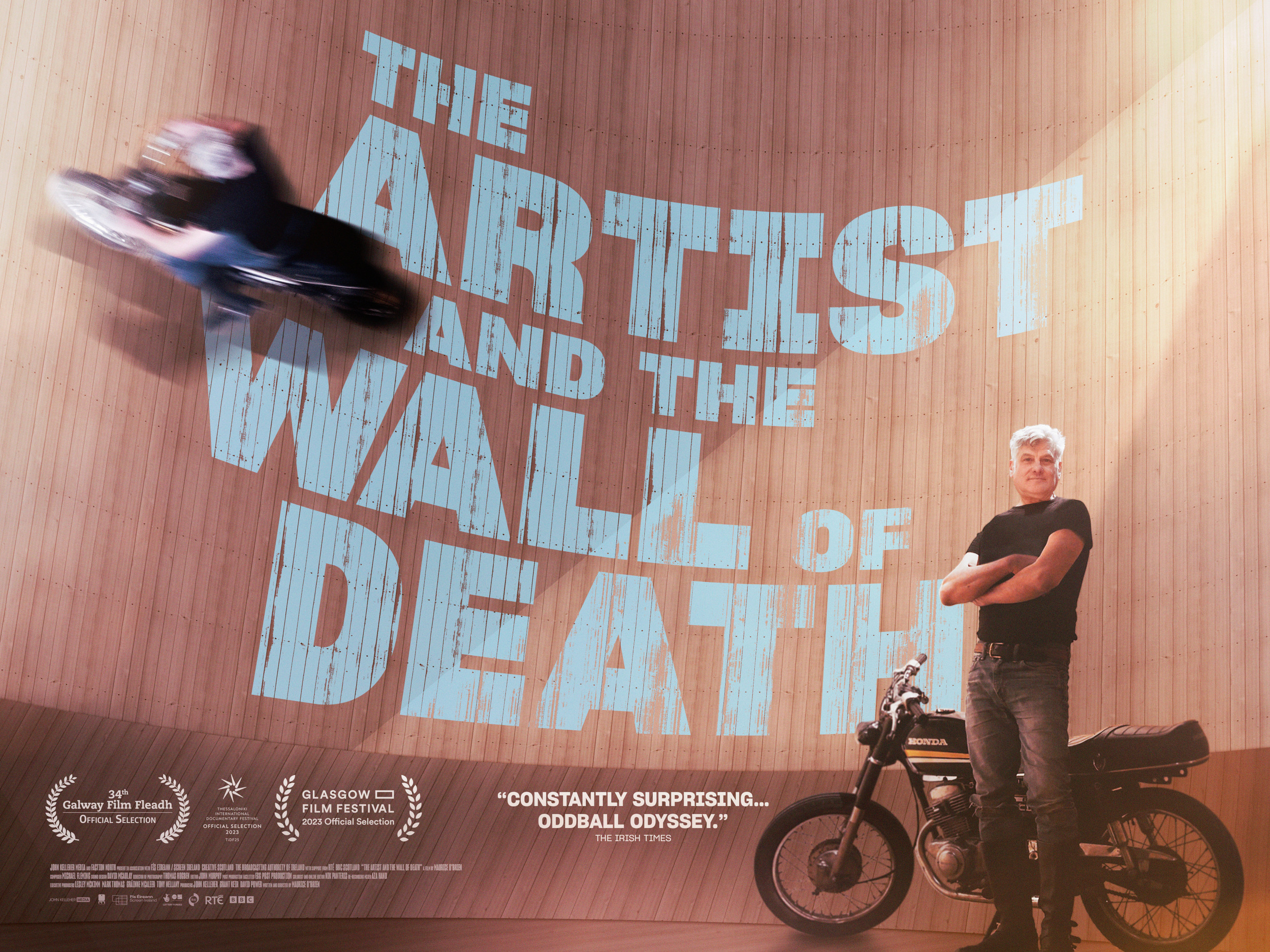 Mega Sized Movie Poster Image for The Artist & the Wall of Death 