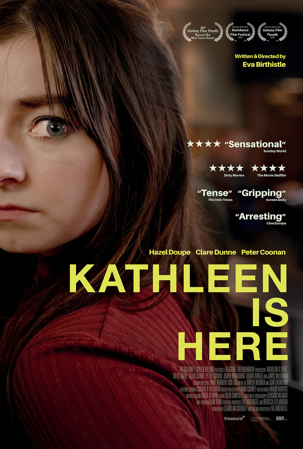 Extra Large Movie Poster Image for Kathleen Is Here 