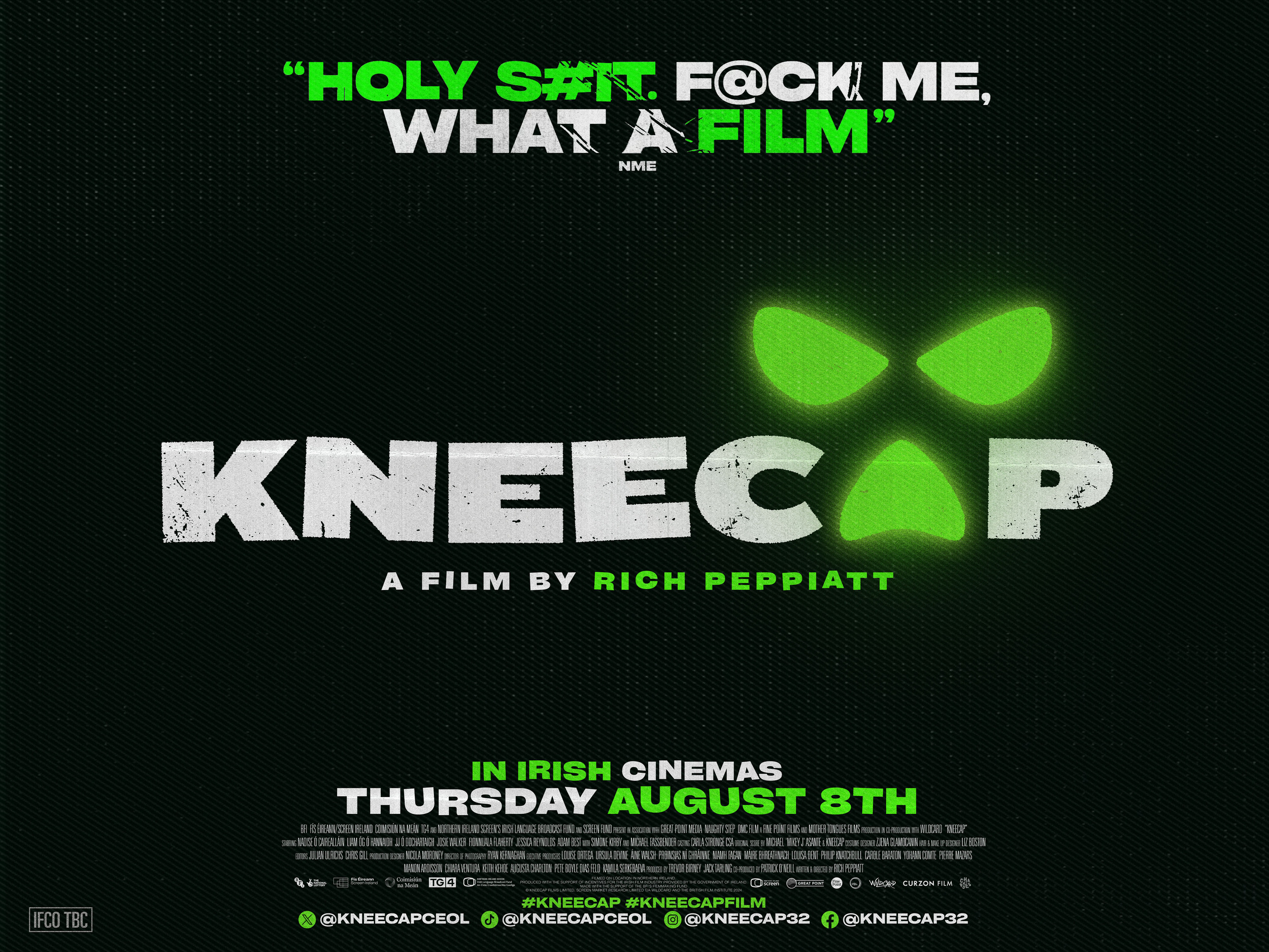 Mega Sized Movie Poster Image for Kneecap (#2 of 7)