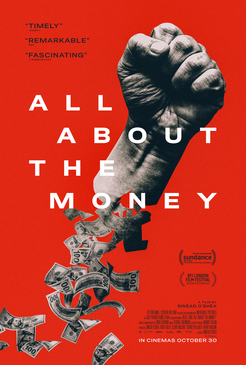 Extra Large Movie Poster Image for All About the Money 