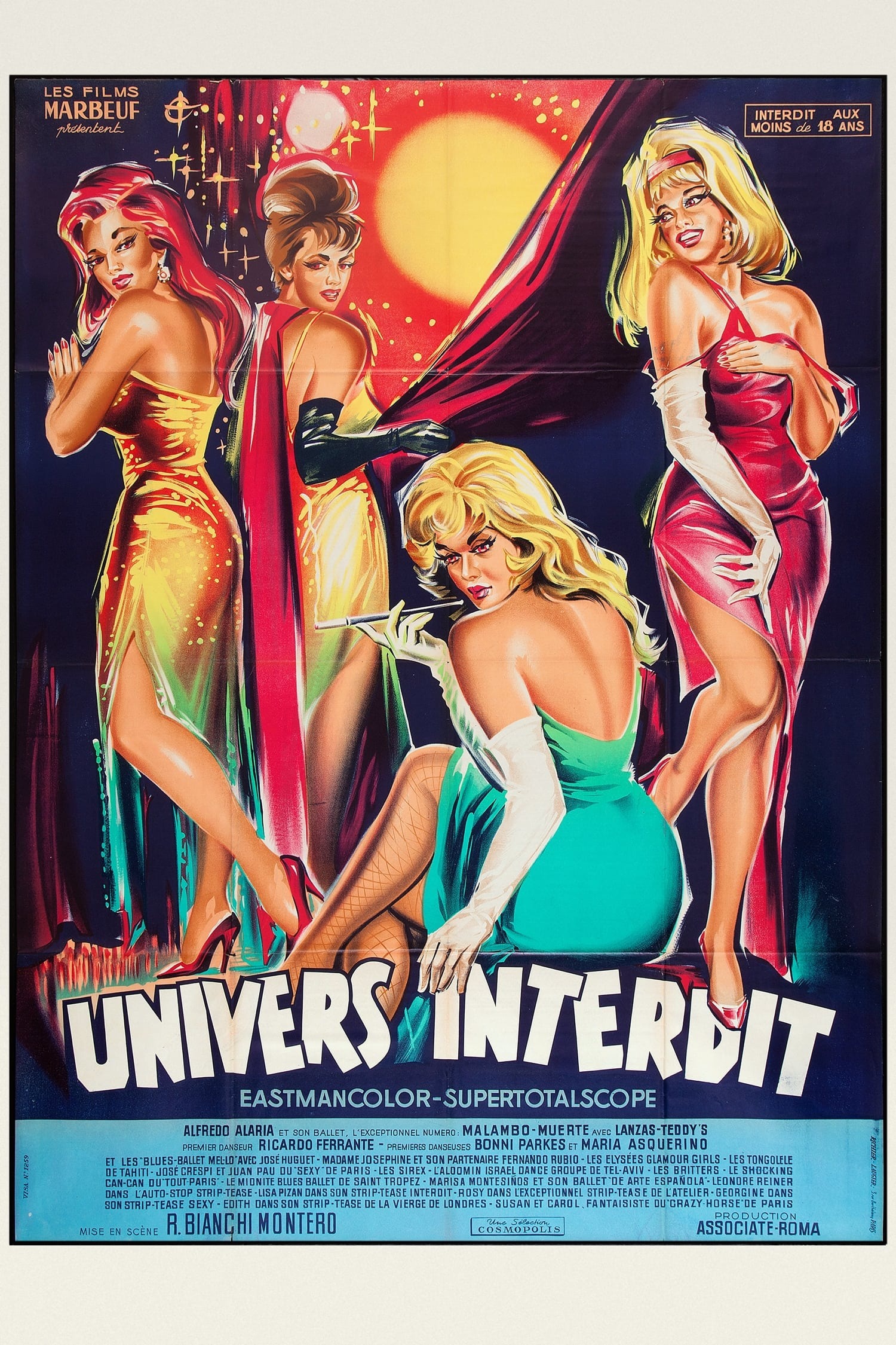 Mega Sized Movie Poster Image for Universo proibito (#2 of 2)