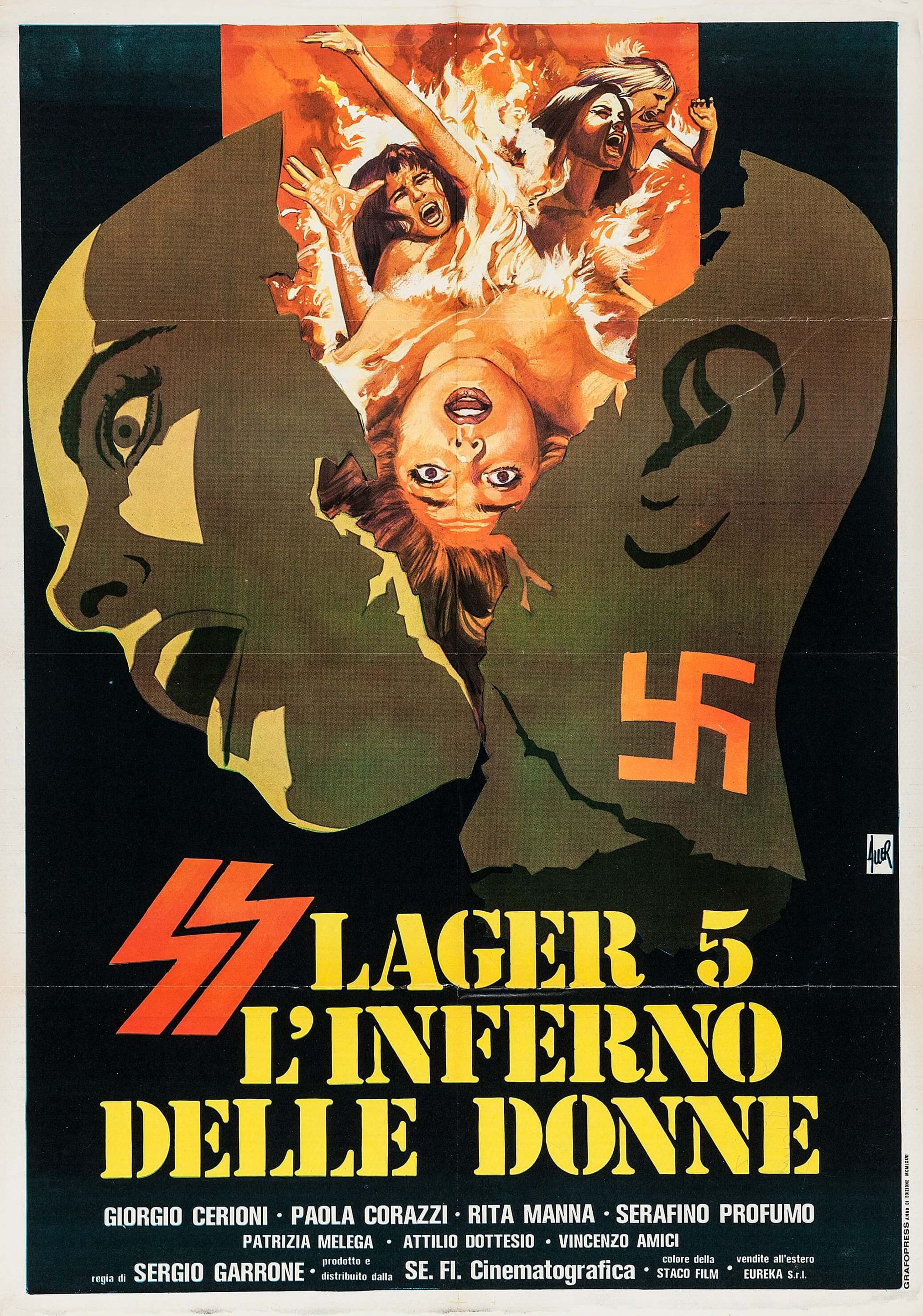 Mega Sized Movie Poster Image for SS Lager 5: L'inferno delle donne 