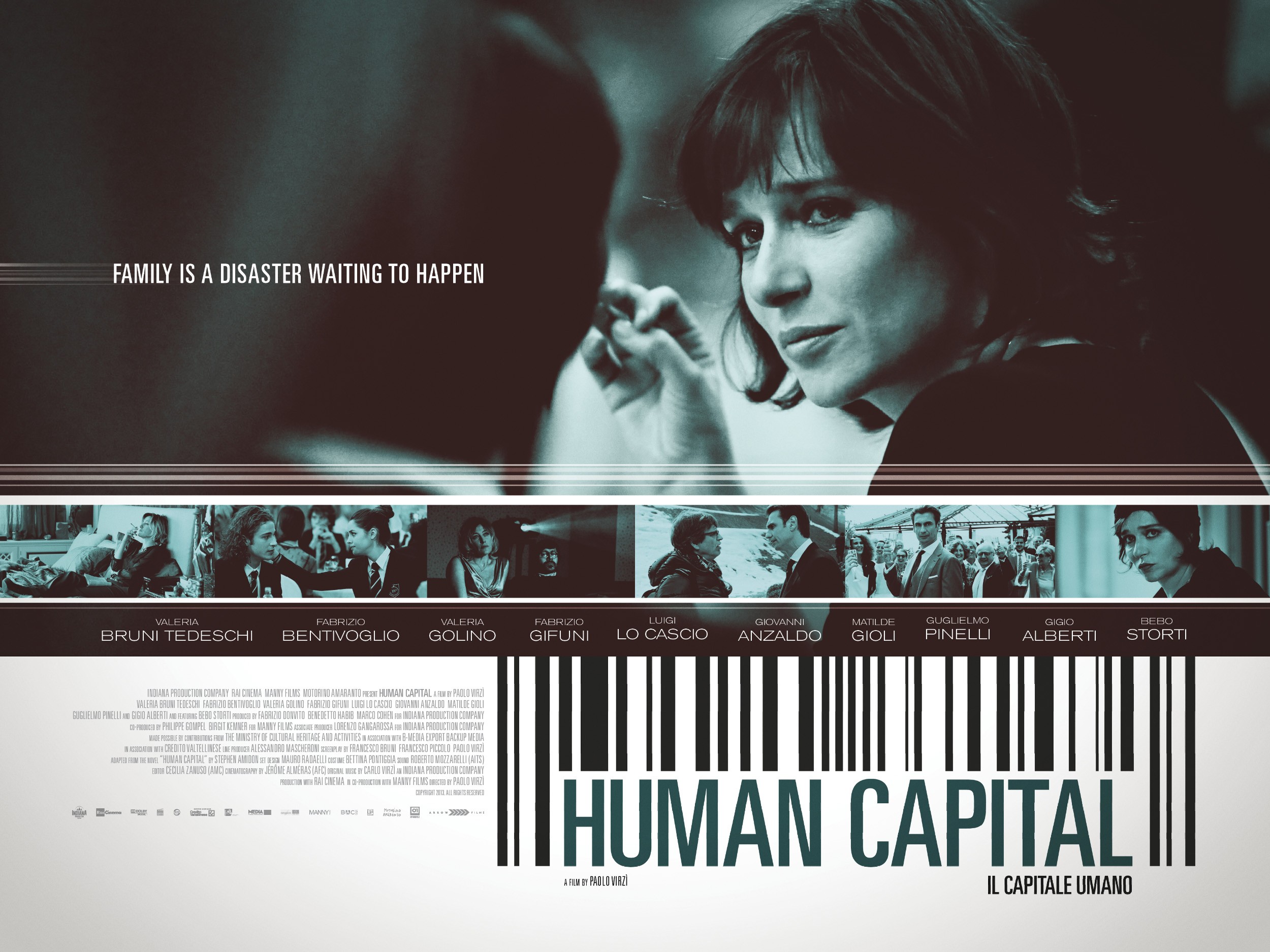 Mega Sized Movie Poster Image for Il capitale umano (#2 of 2)