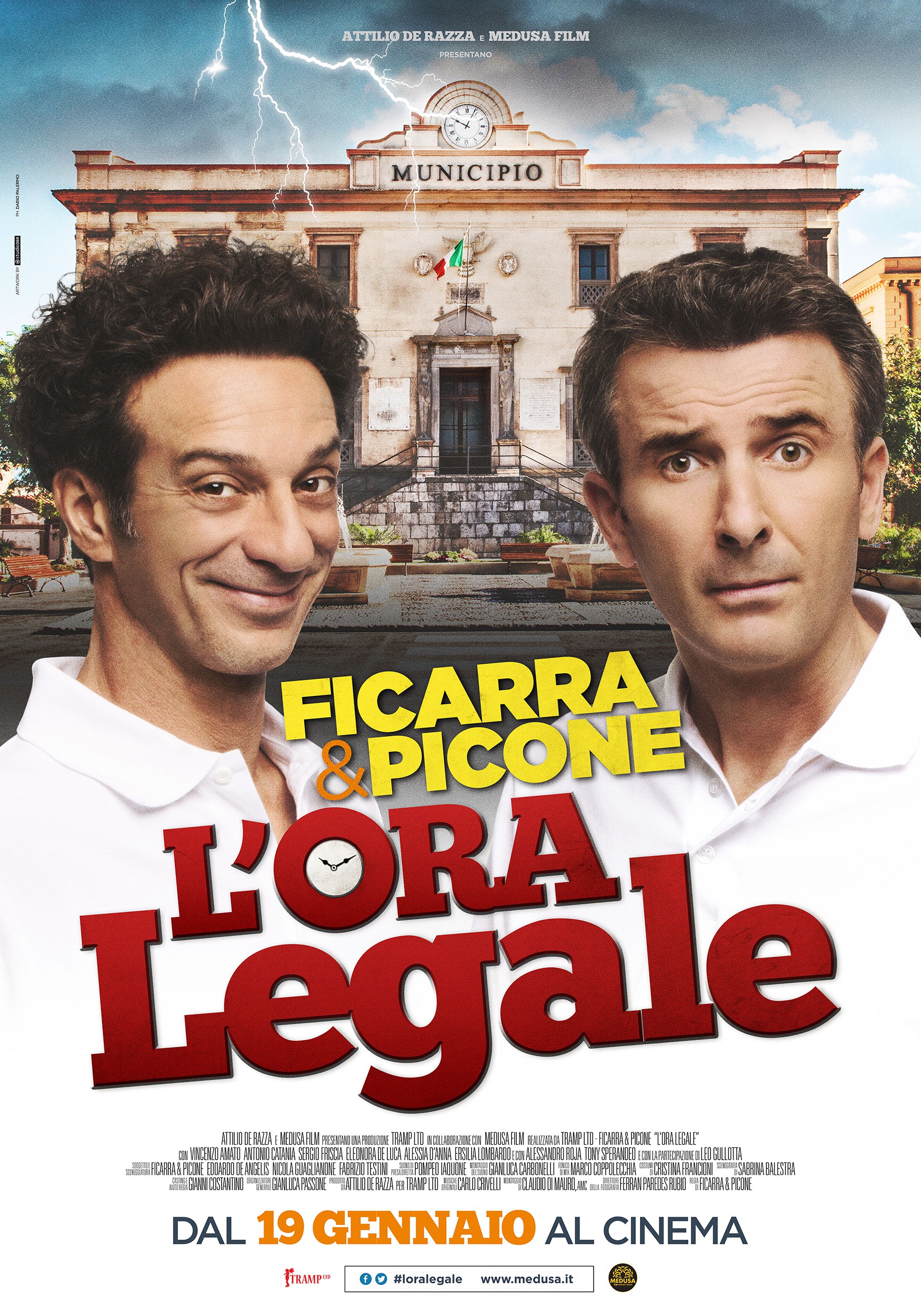 Mega Sized Movie Poster Image for L'ora legale 