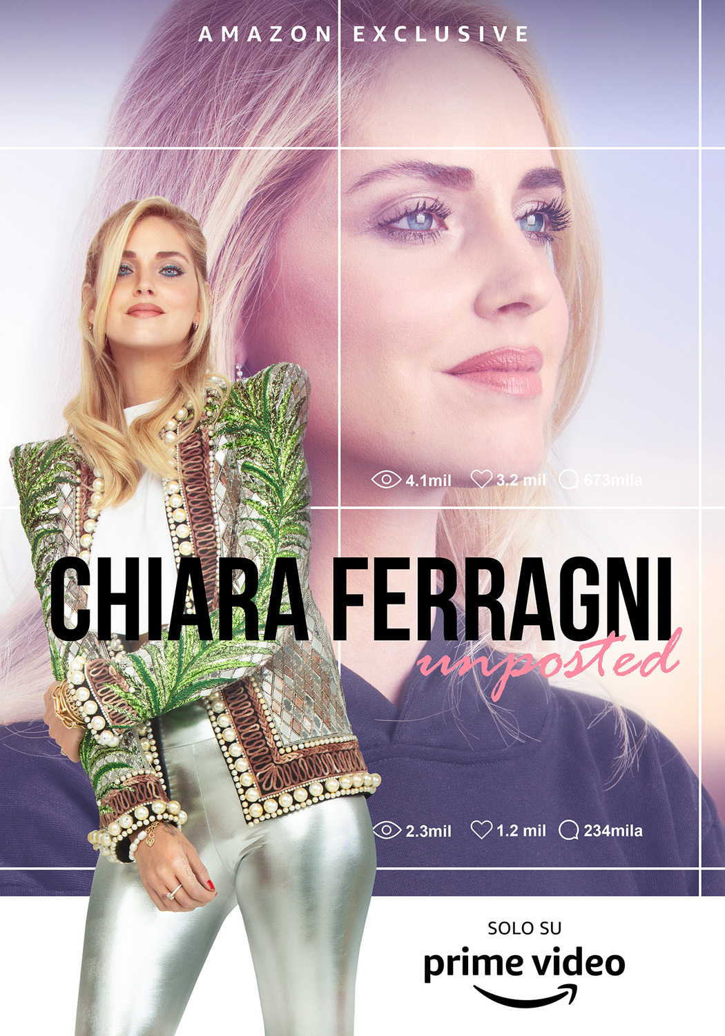 Extra Large Movie Poster Image for Chiara Ferragni - Unposted (#2 of 3)