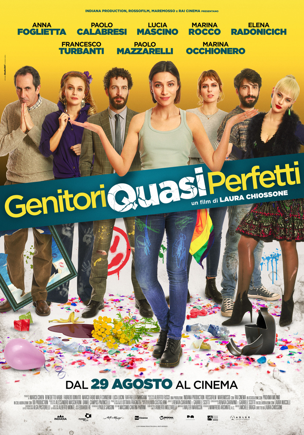 Extra Large Movie Poster Image for Genitori quasi perfetti 