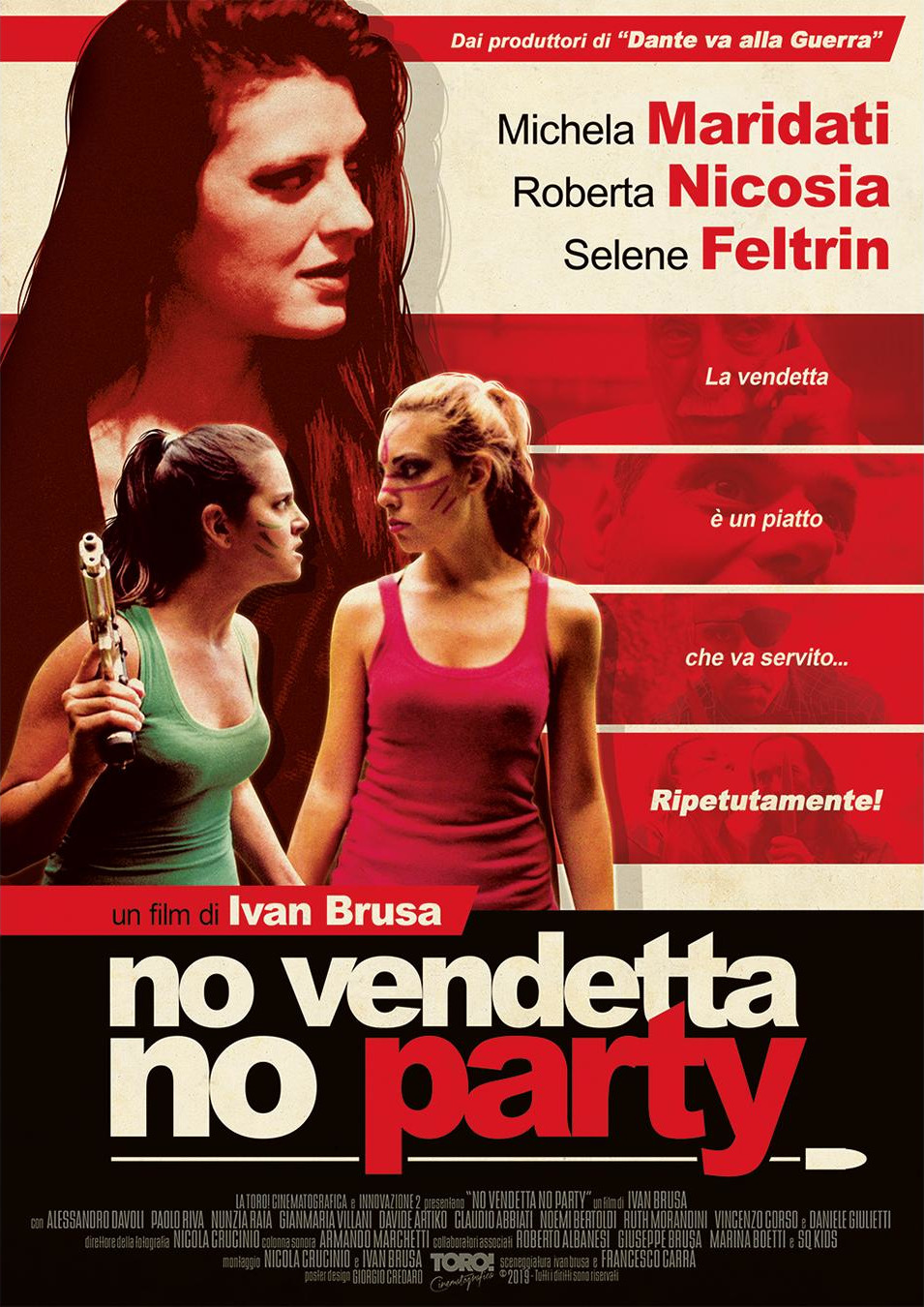 Extra Large Movie Poster Image for No vendetta no party 