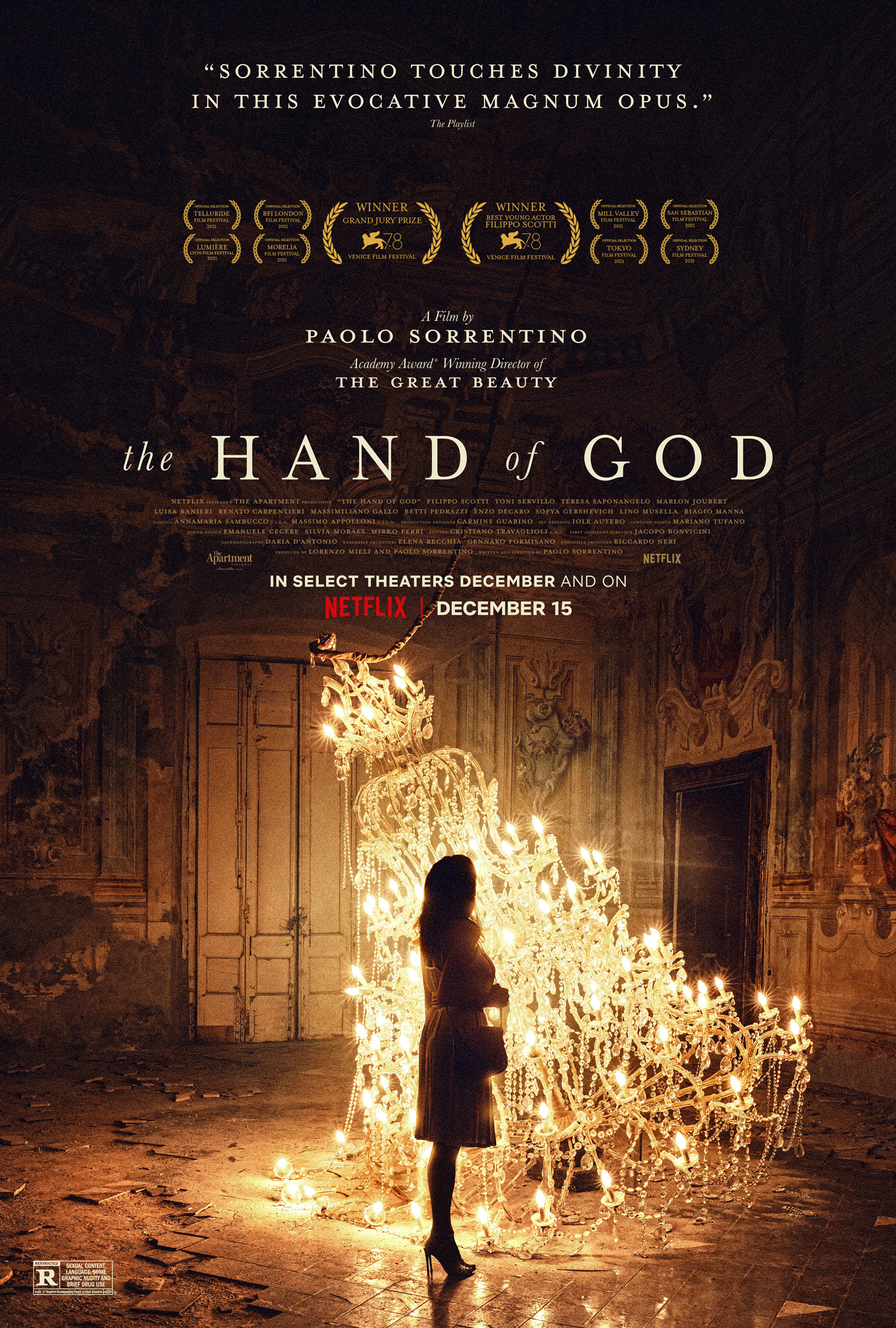 Mega Sized Movie Poster Image for È stata la mano di Dio (#2 of 5)