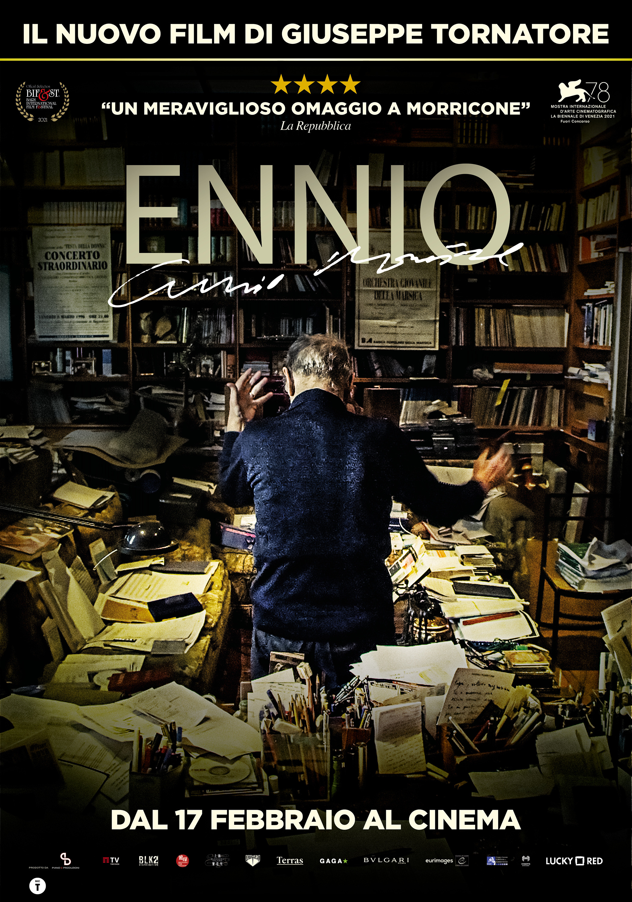 Mega Sized Movie Poster Image for ENNIO (#2 of 4)