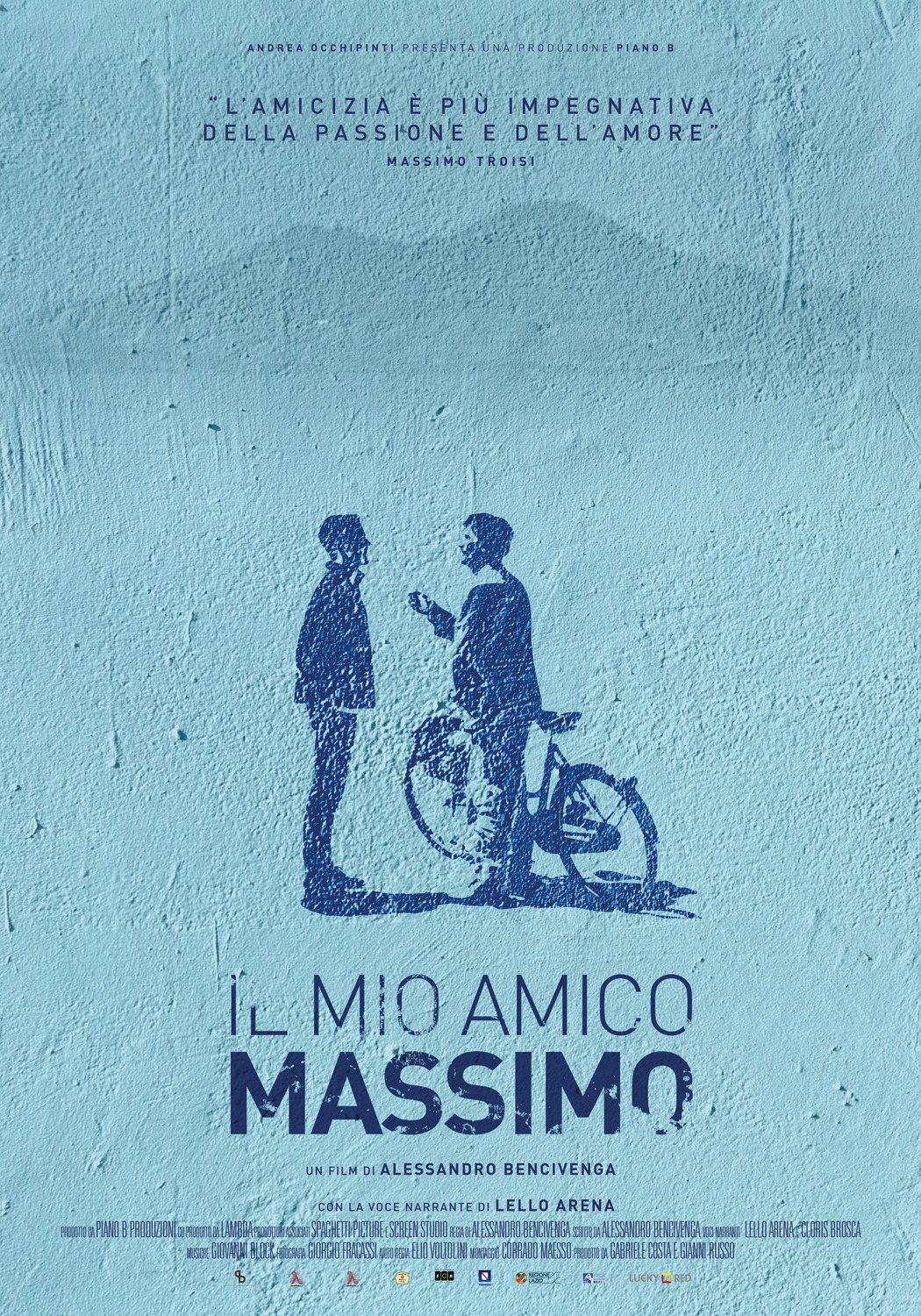 Extra Large Movie Poster Image for Il mio amico Massimo (#2 of 2)