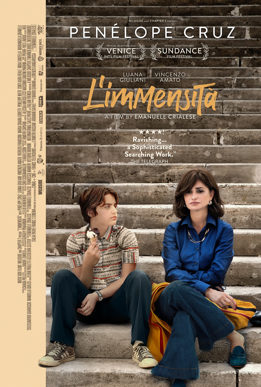 Extra Large Movie Poster Image for L'immensità (#2 of 3)