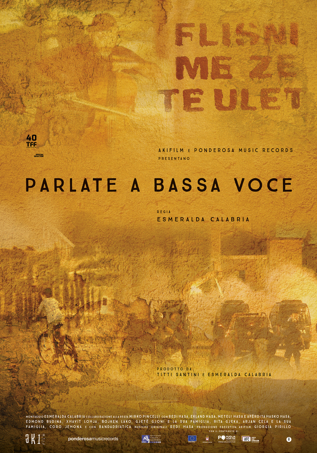 Extra Large Movie Poster Image for Parlate a Bassa Voce 
