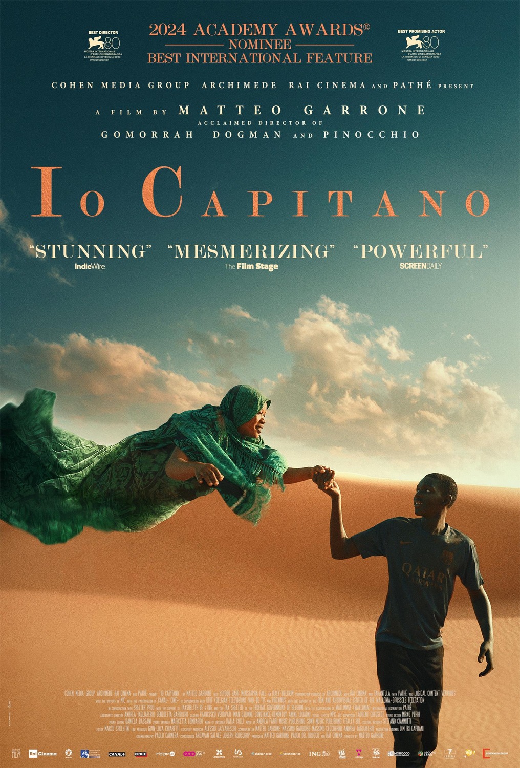 Extra Large Movie Poster Image for Io capitano (#2 of 4)