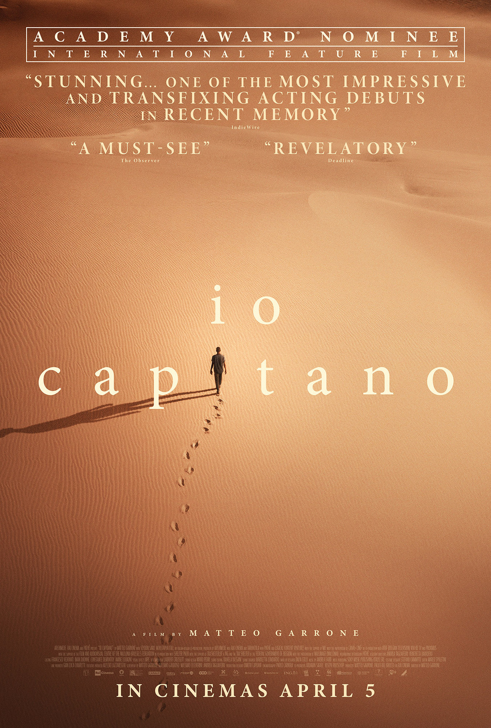 Extra Large Movie Poster Image for Io capitano (#4 of 4)