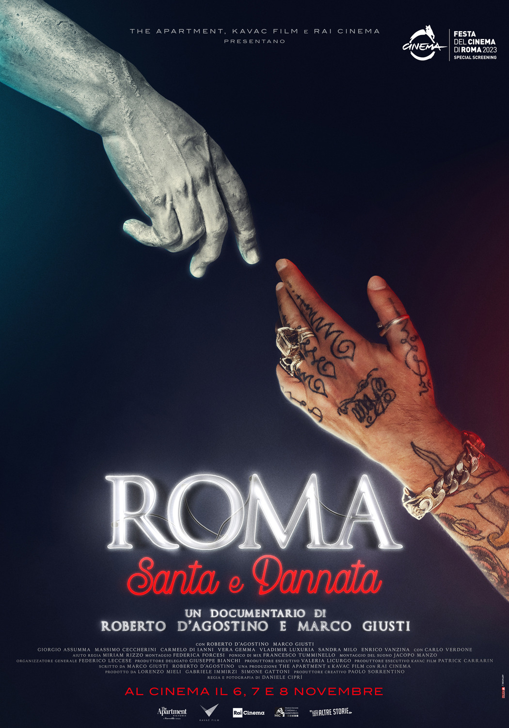 Extra Large Movie Poster Image for Roma, Santa e Dannata 