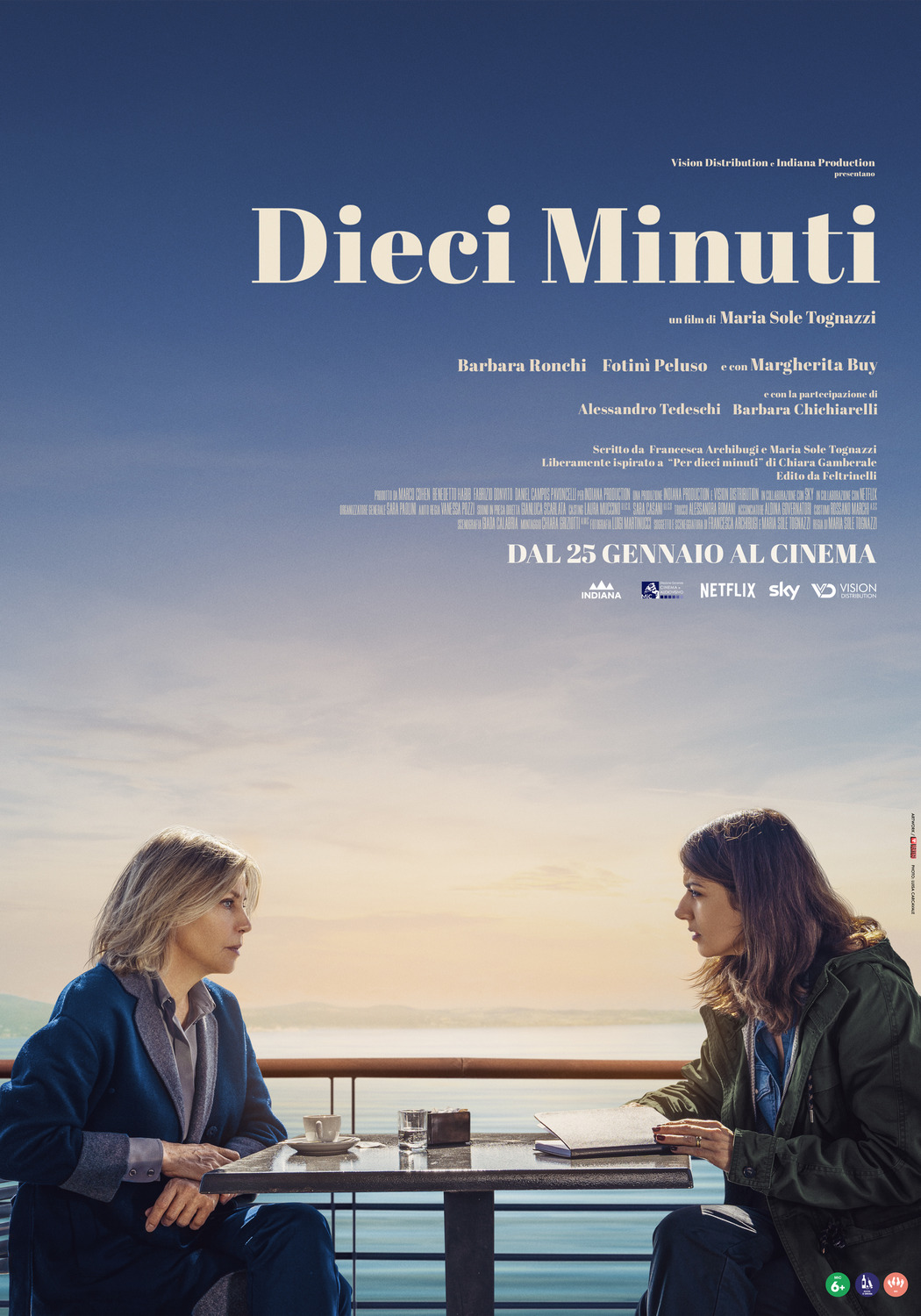 Extra Large Movie Poster Image for Dieci minuti 