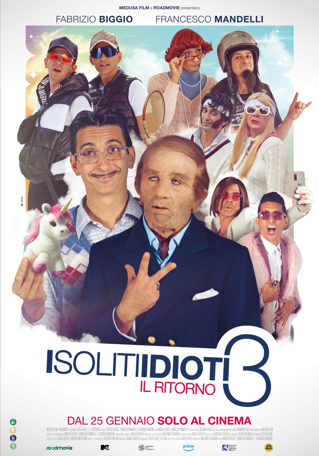 Extra Large Movie Poster Image for I soliti idioti 3: Il ritorno (#2 of 3)