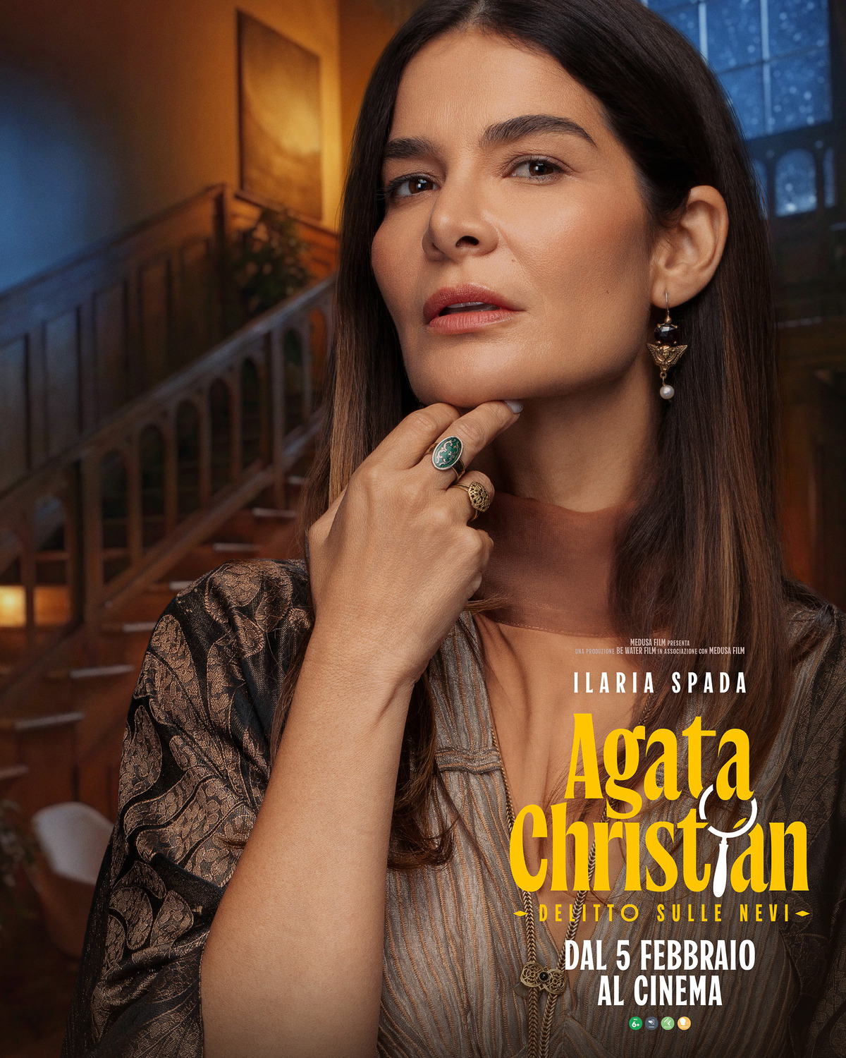 Extra Large Movie Poster Image for Agata Christian - Delitto sulle nevi (#12 of 13)