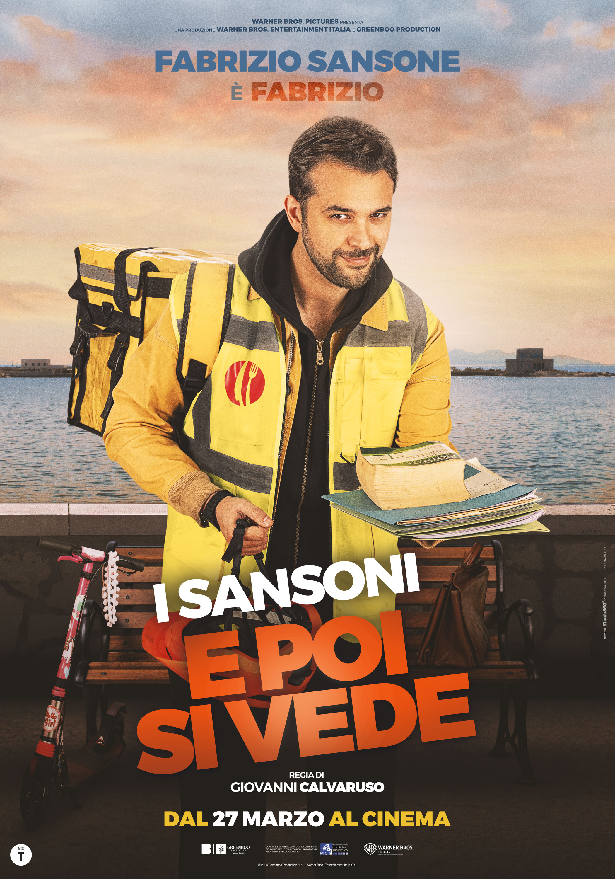 Mega Sized Movie Poster Image for E poi si vede (#3 of 6)