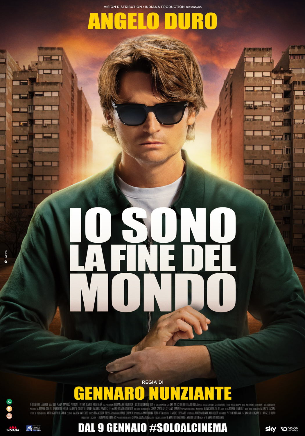 Extra Large Movie Poster Image for Io sono la fine del mondo 