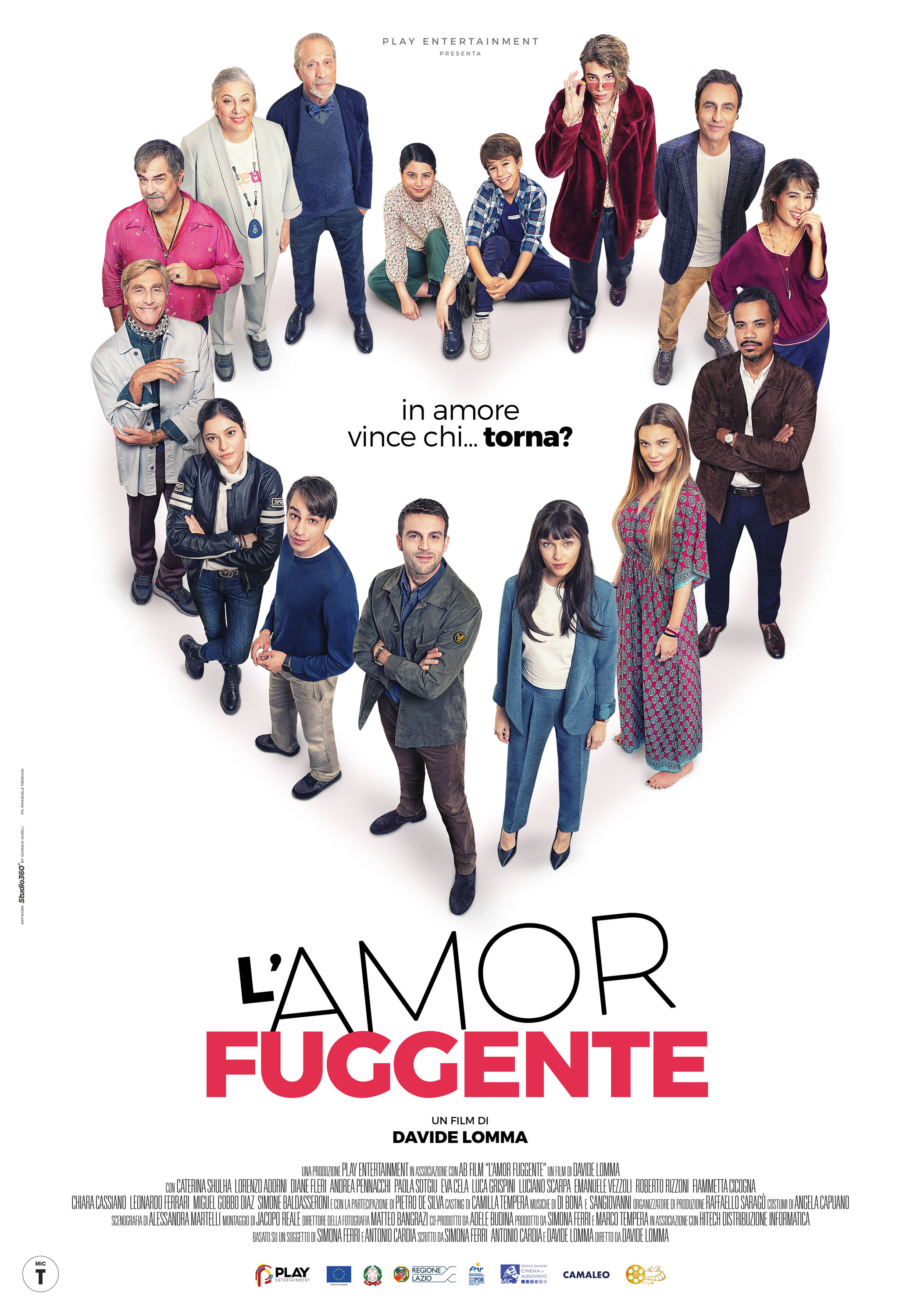 Mega Sized Movie Poster Image for L'amor fuggente (#1 of 6)