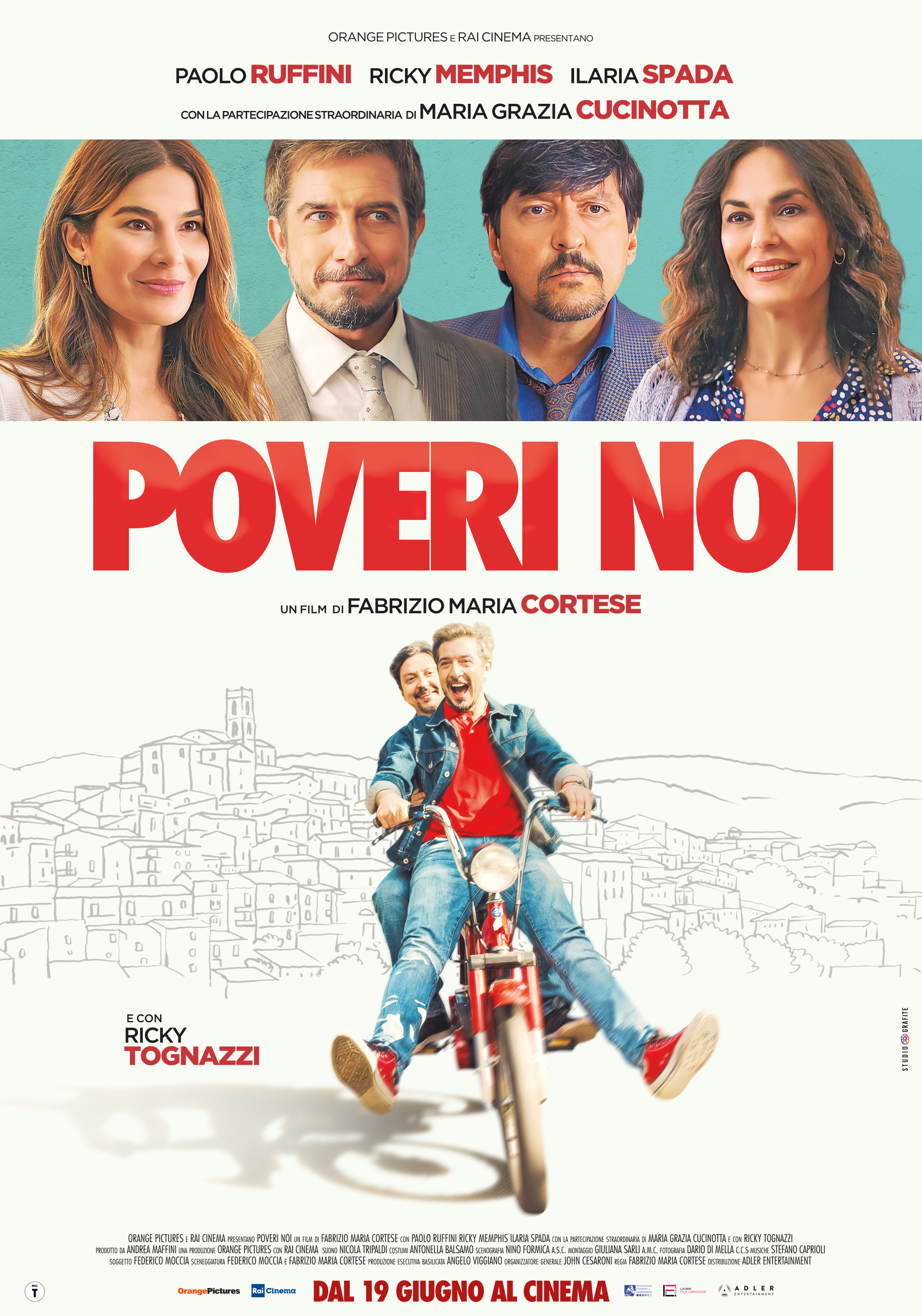 Mega Sized Movie Poster Image for Poveri noi 