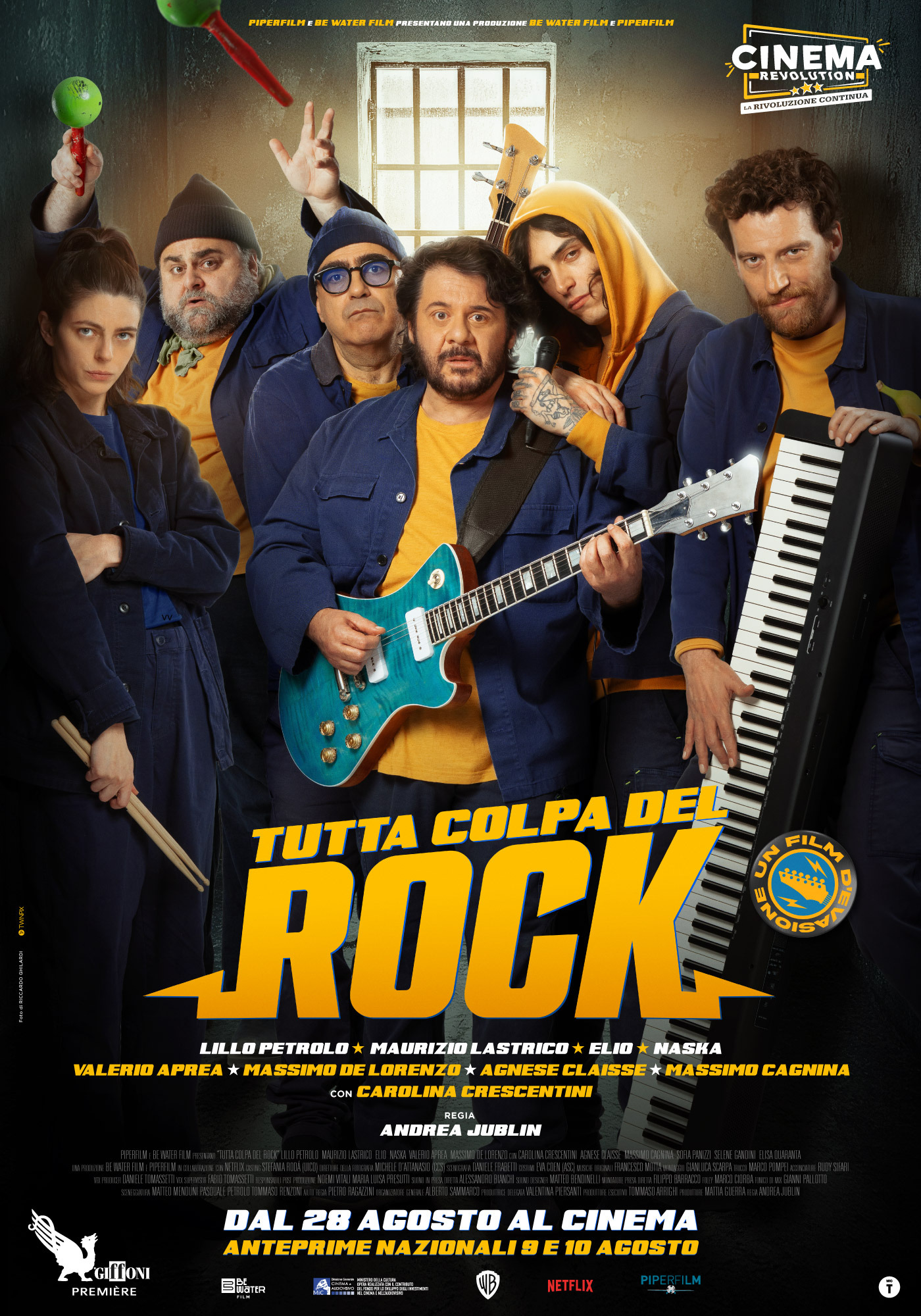 Mega Sized Movie Poster Image for Tutta colpa del rock (#1 of 7)