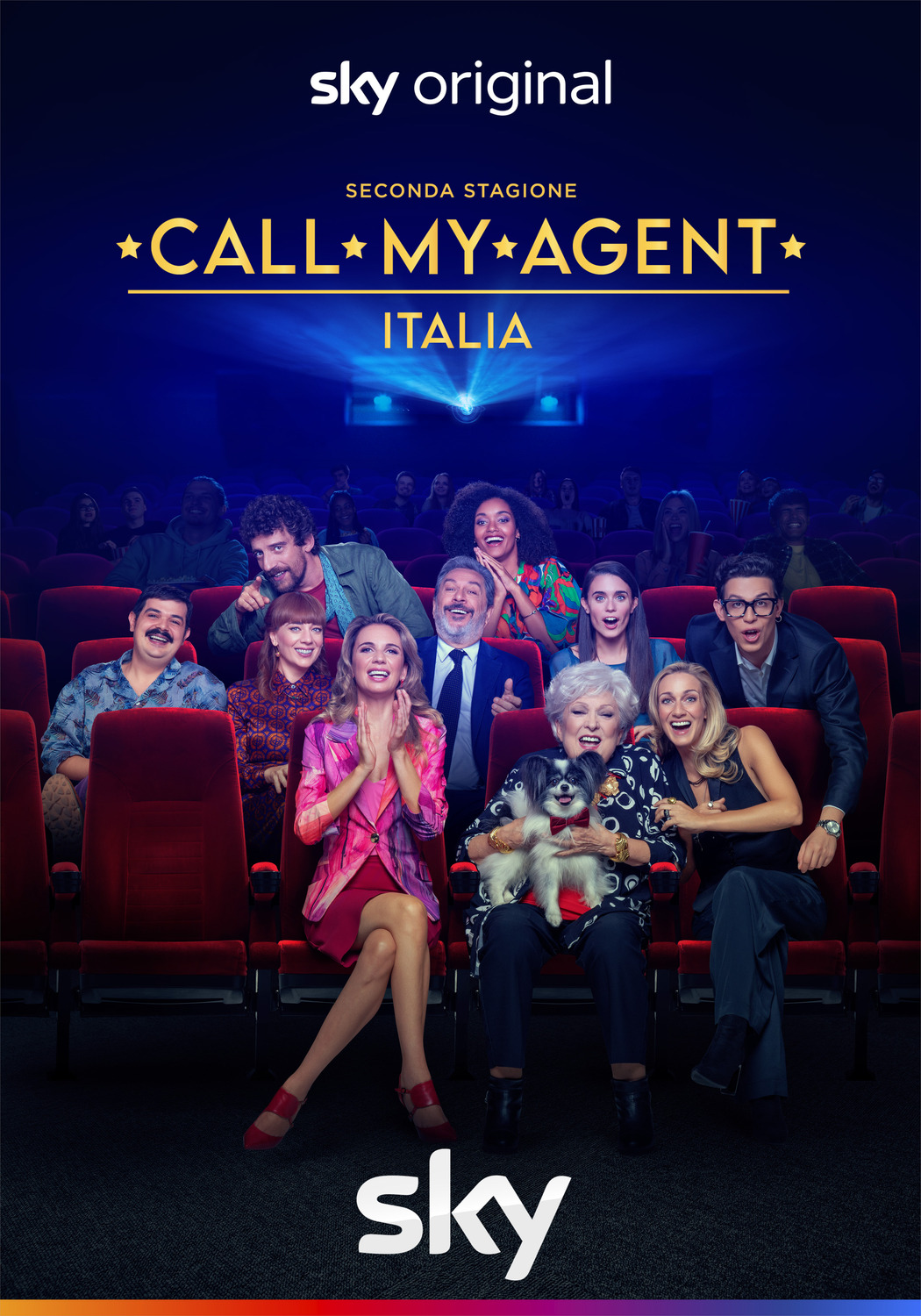 Extra Large TV Poster Image for Call My Agent - Italia (#1 of 2)