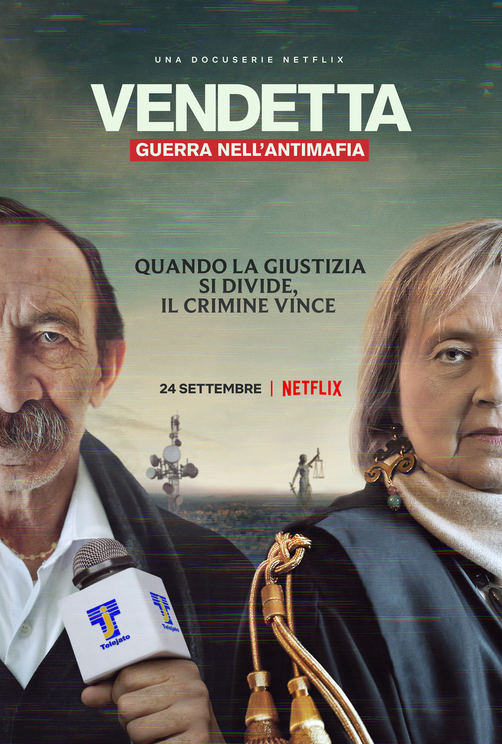 Extra Large TV Poster Image for Vendetta: Guerra nell'antimafia (#1 of 2)