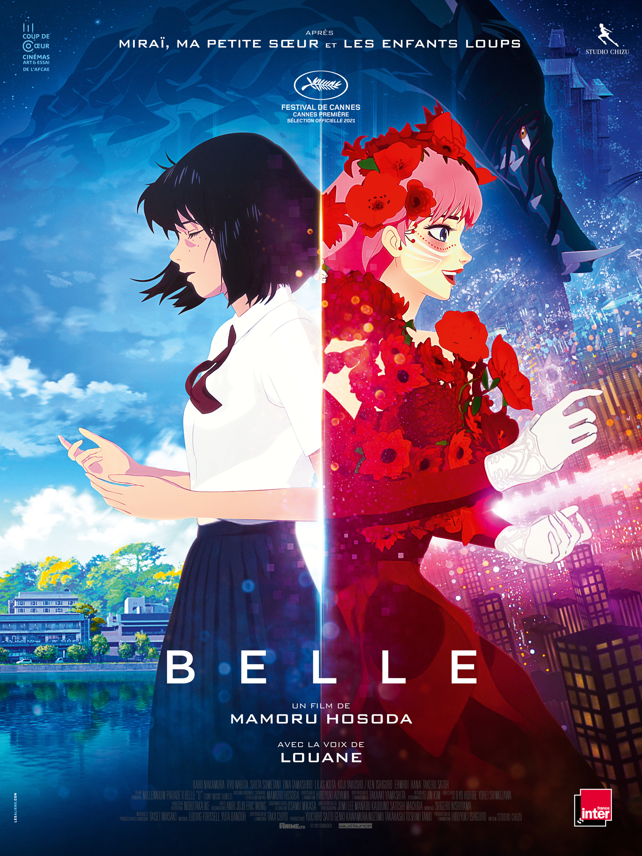 Mega Sized Movie Poster Image for Belle: Ryu to Sobakasu no Hime (#4 of 4)