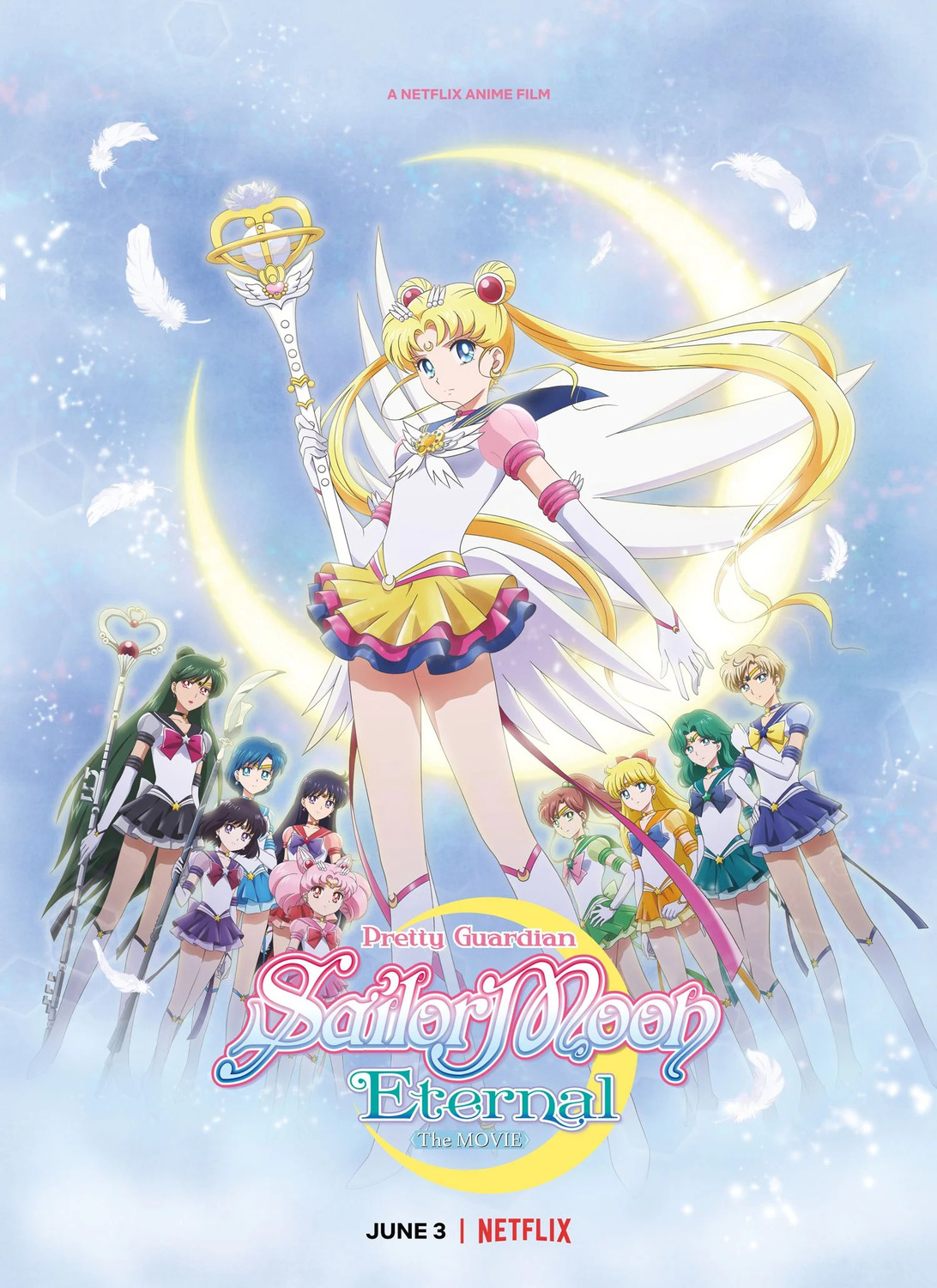 Extra Large Movie Poster Image for Gekijouban Bishoujo Senshi Sailor Moon Eternal (#3 of 4)