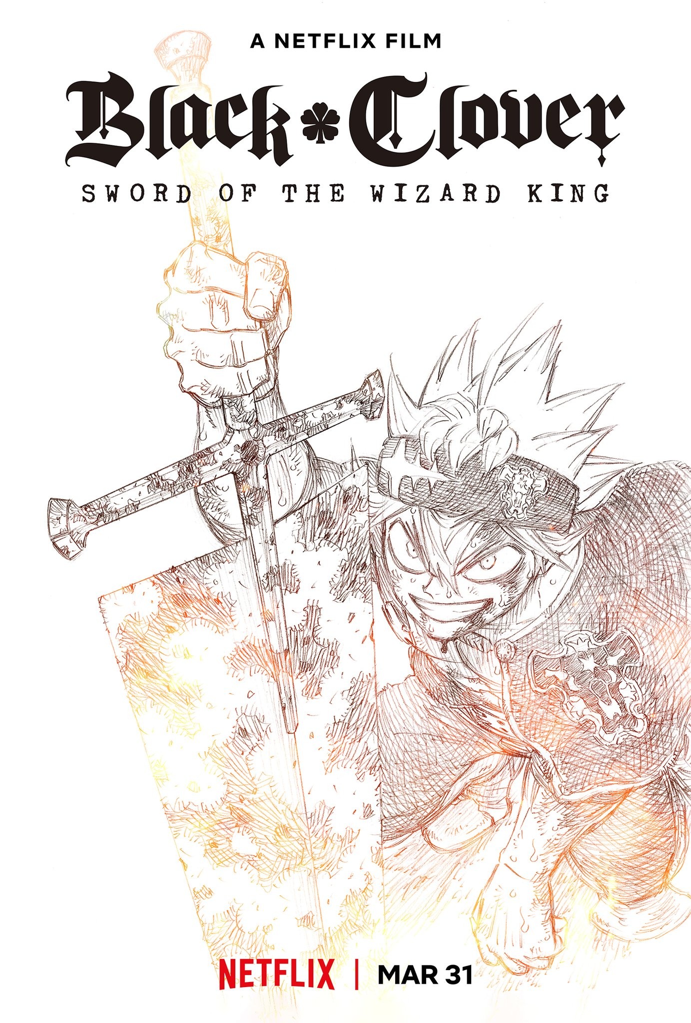 Mega Sized Movie Poster Image for Black Clover: Sword of the Wizard King (#1 of 3)