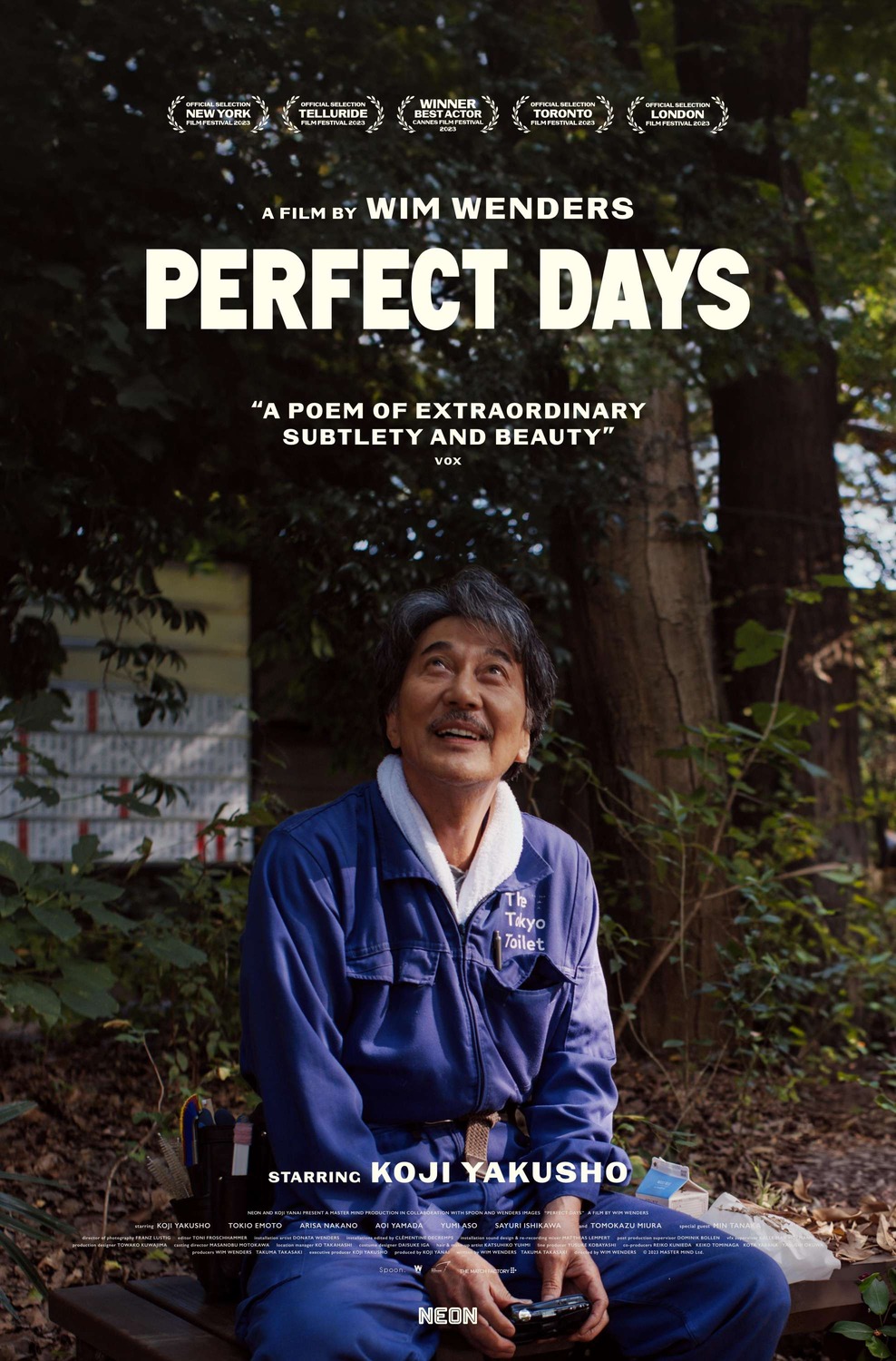 Extra Large Movie Poster Image for Perfect Days (#2 of 2)