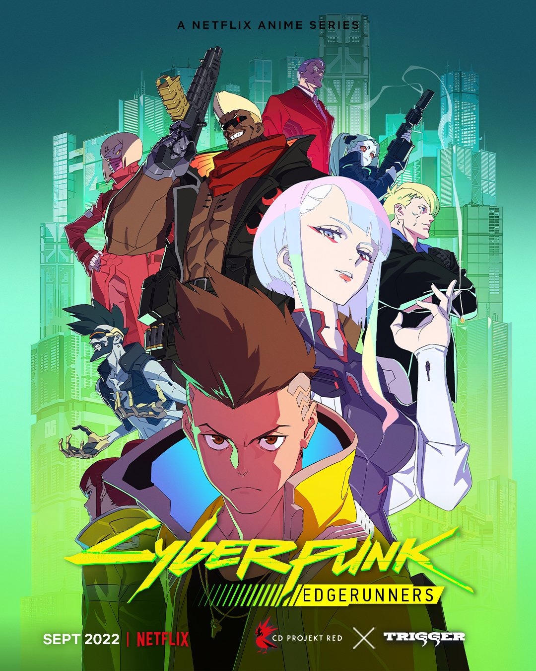 Extra Large TV Poster Image for Cyberpunk: Edgerunners (#3 of 6)