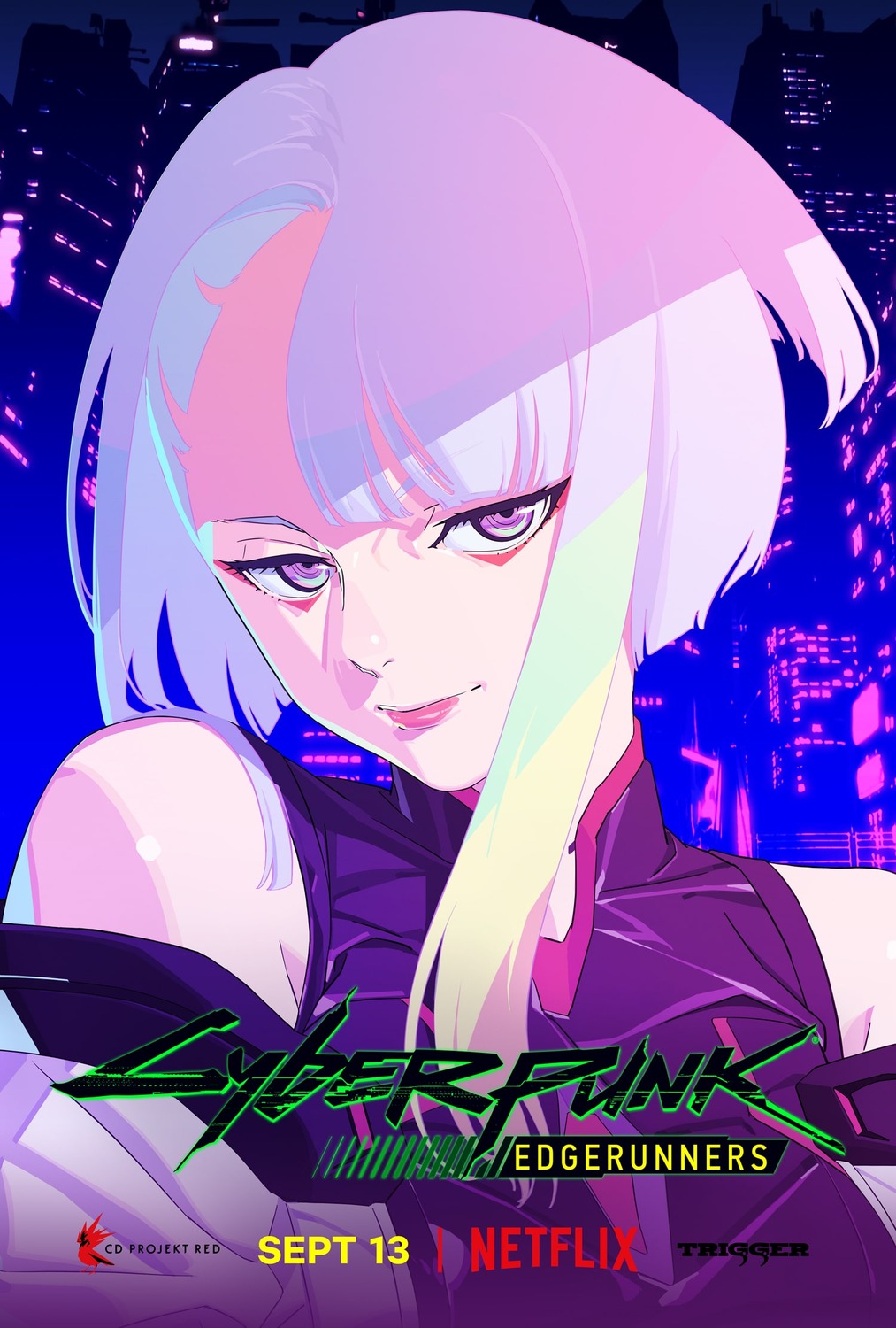 Extra Large TV Poster Image for Cyberpunk: Edgerunners (#4 of 6)