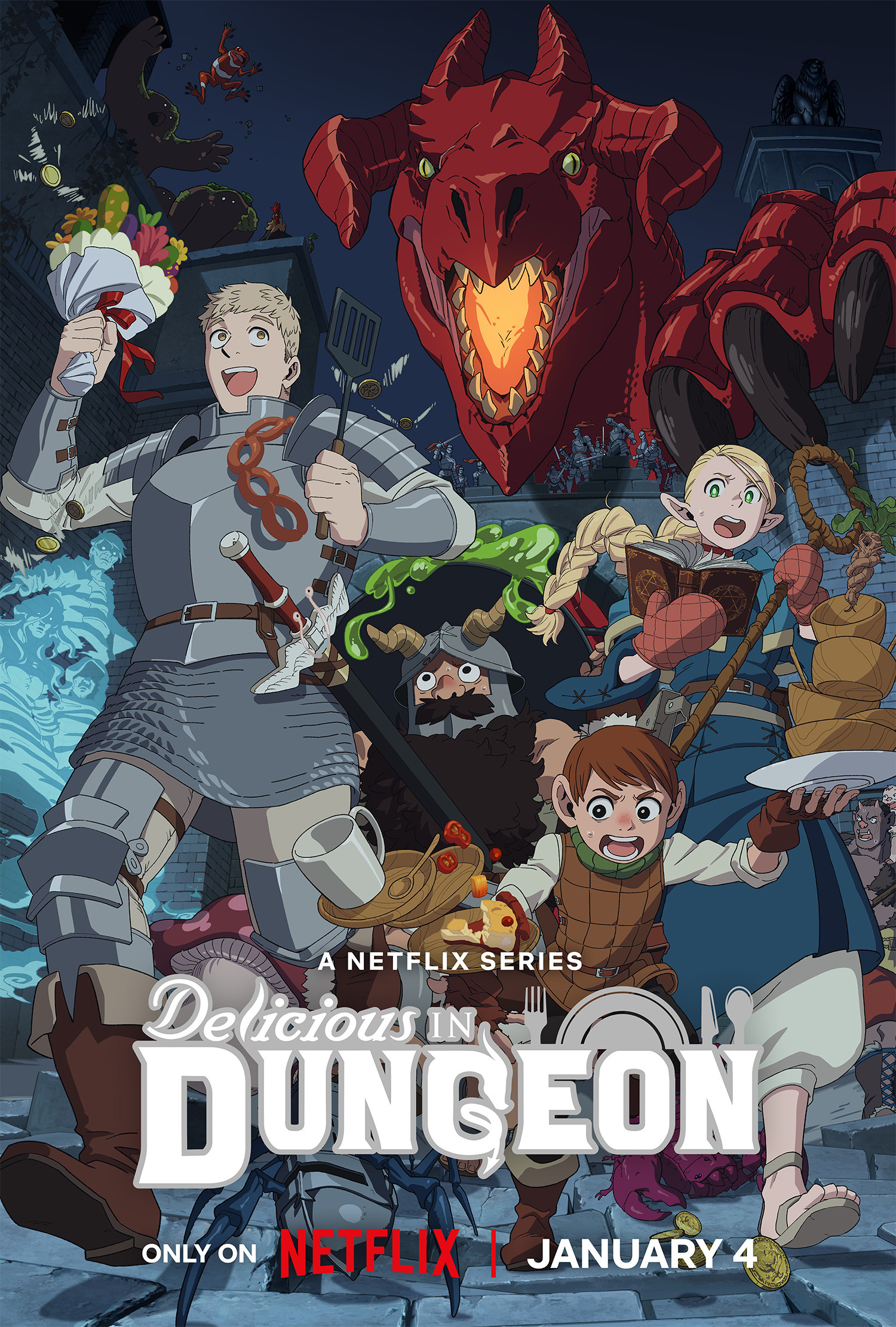 Mega Sized TV Poster Image for Dungeon Meshi (#2 of 2)