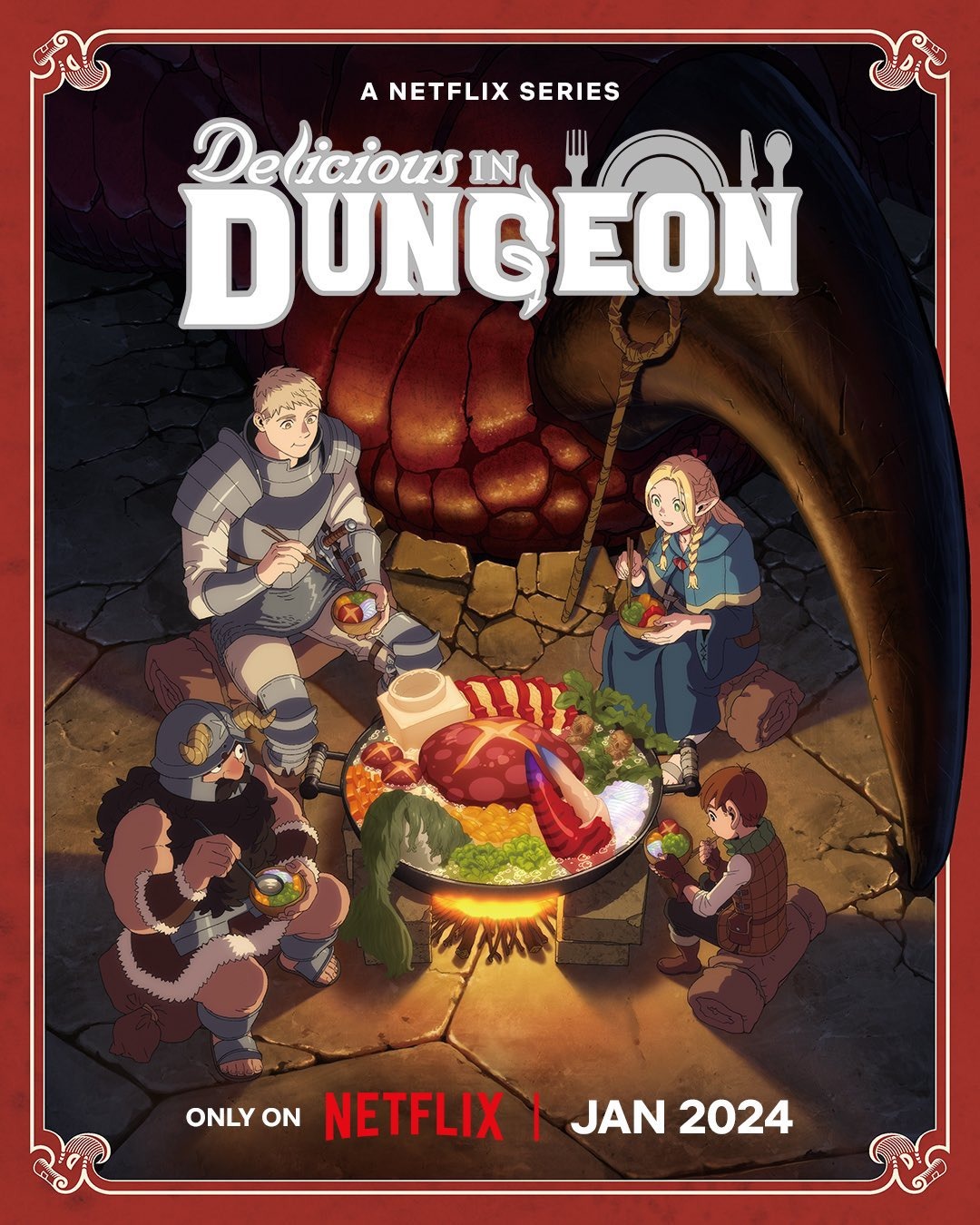 Extra Large TV Poster Image for Dungeon Meshi (#1 of 2)