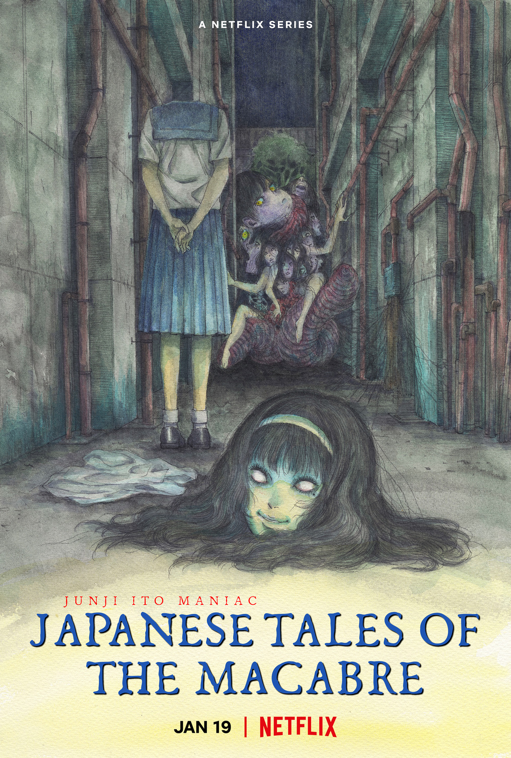Extra Large TV Poster Image for Junji Ito Maniac: Japanese Tales of the Macabre (#1 of 2)