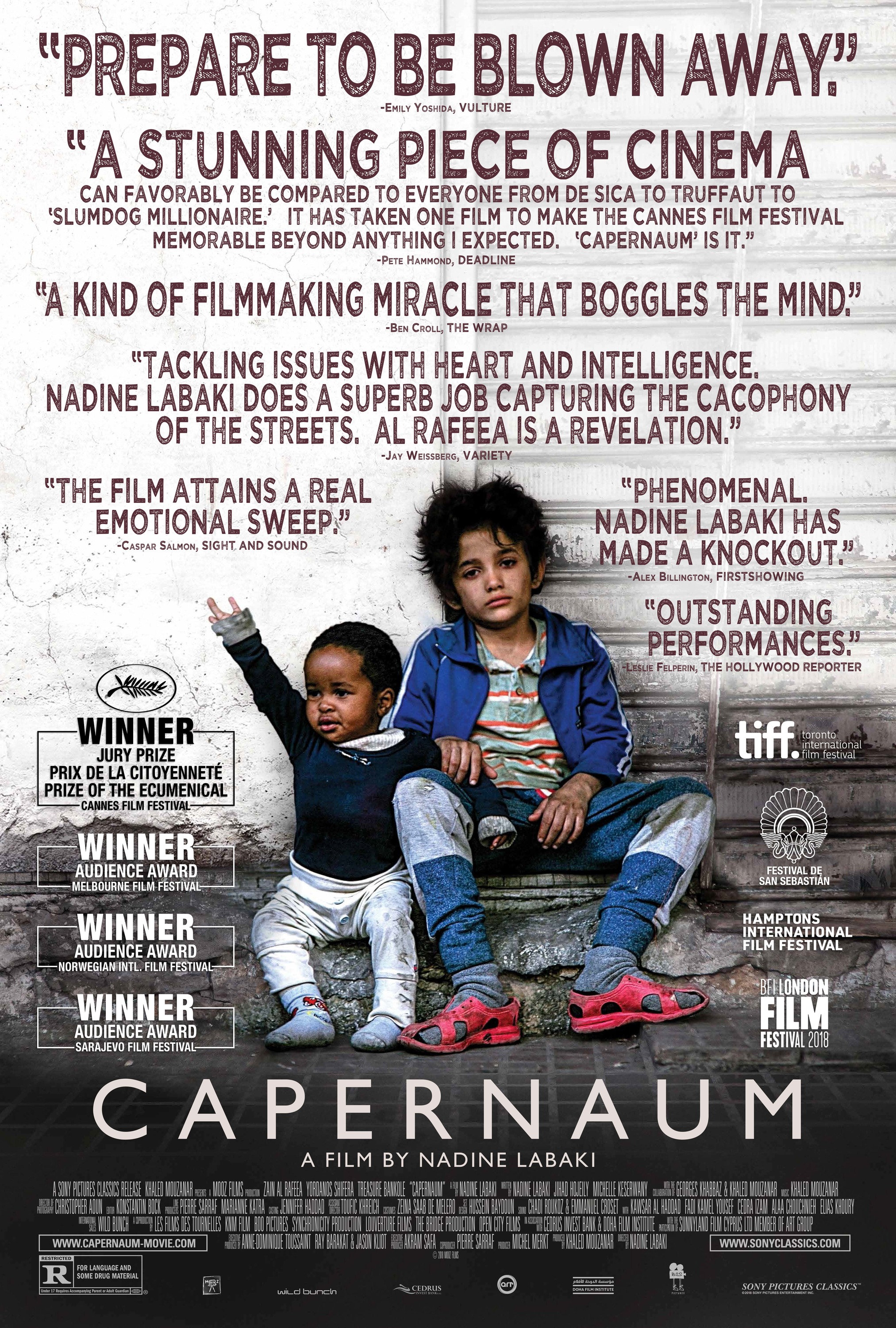 Mega Sized Movie Poster Image for Capharnaüm (#2 of 5)