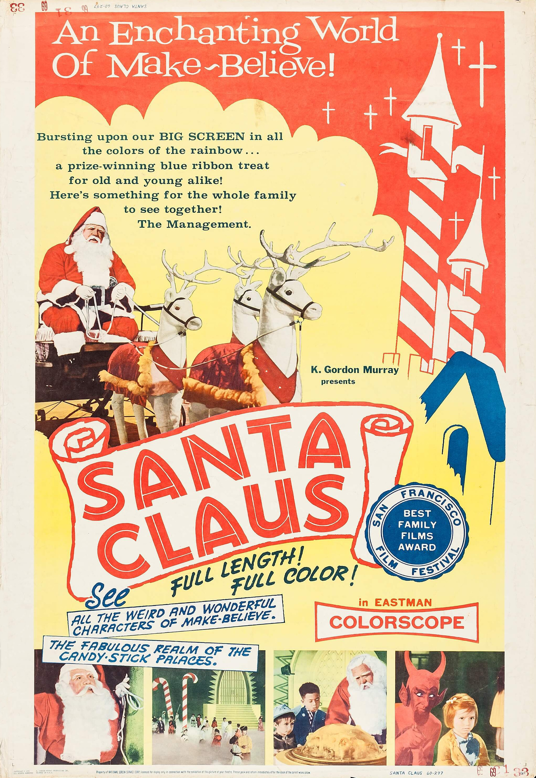 Mega Sized Movie Poster Image for Santa Claus (#2 of 2)