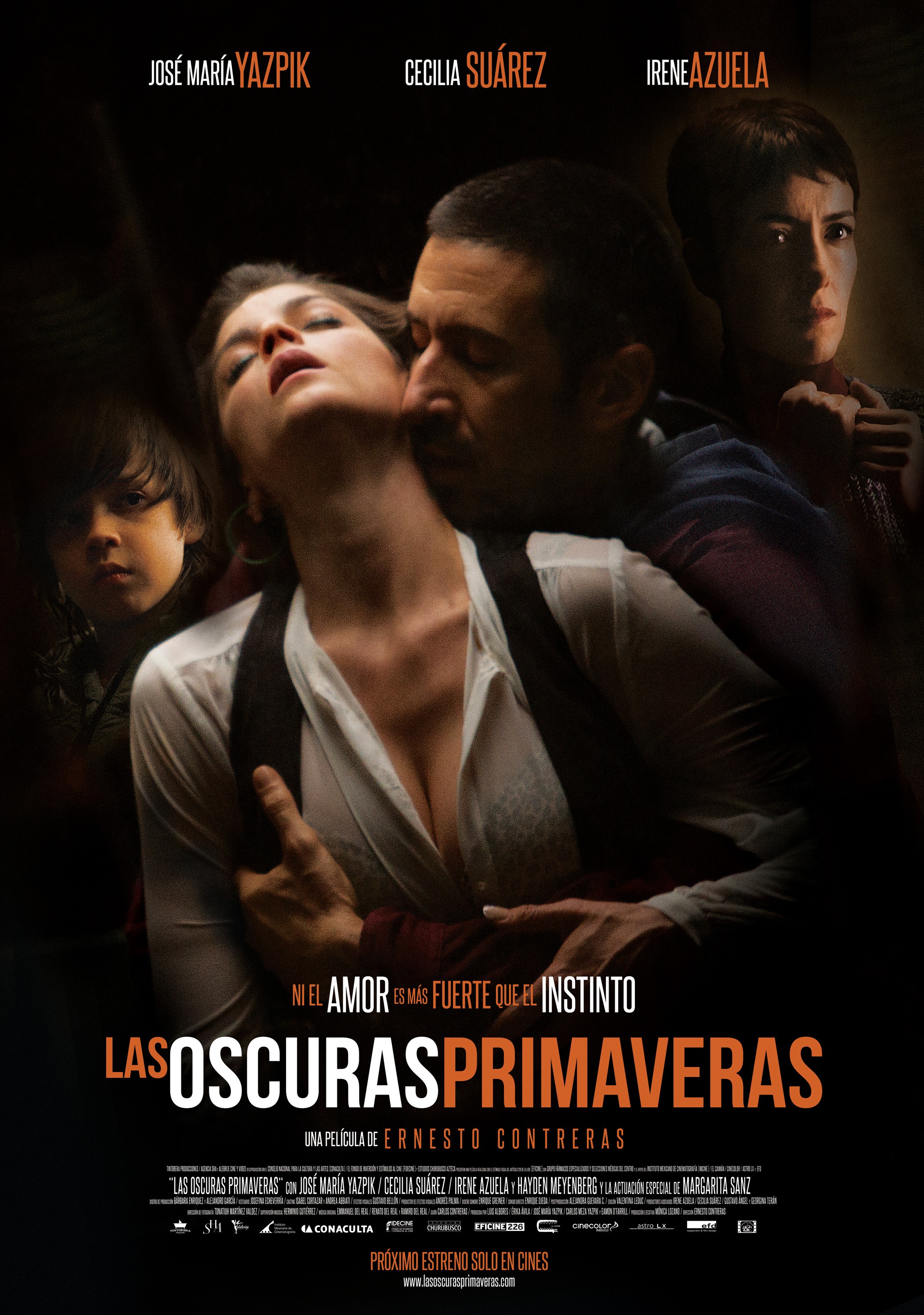 Mega Sized Movie Poster Image for Las oscuras primaveras (#2 of 2)