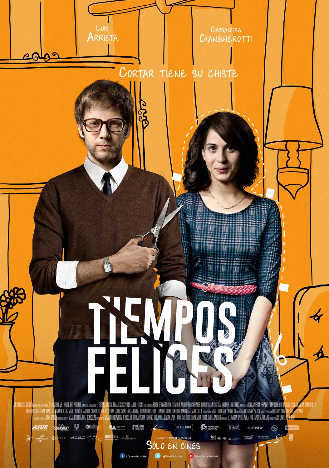 Extra Large Movie Poster Image for Tiempos felices (#2 of 2)